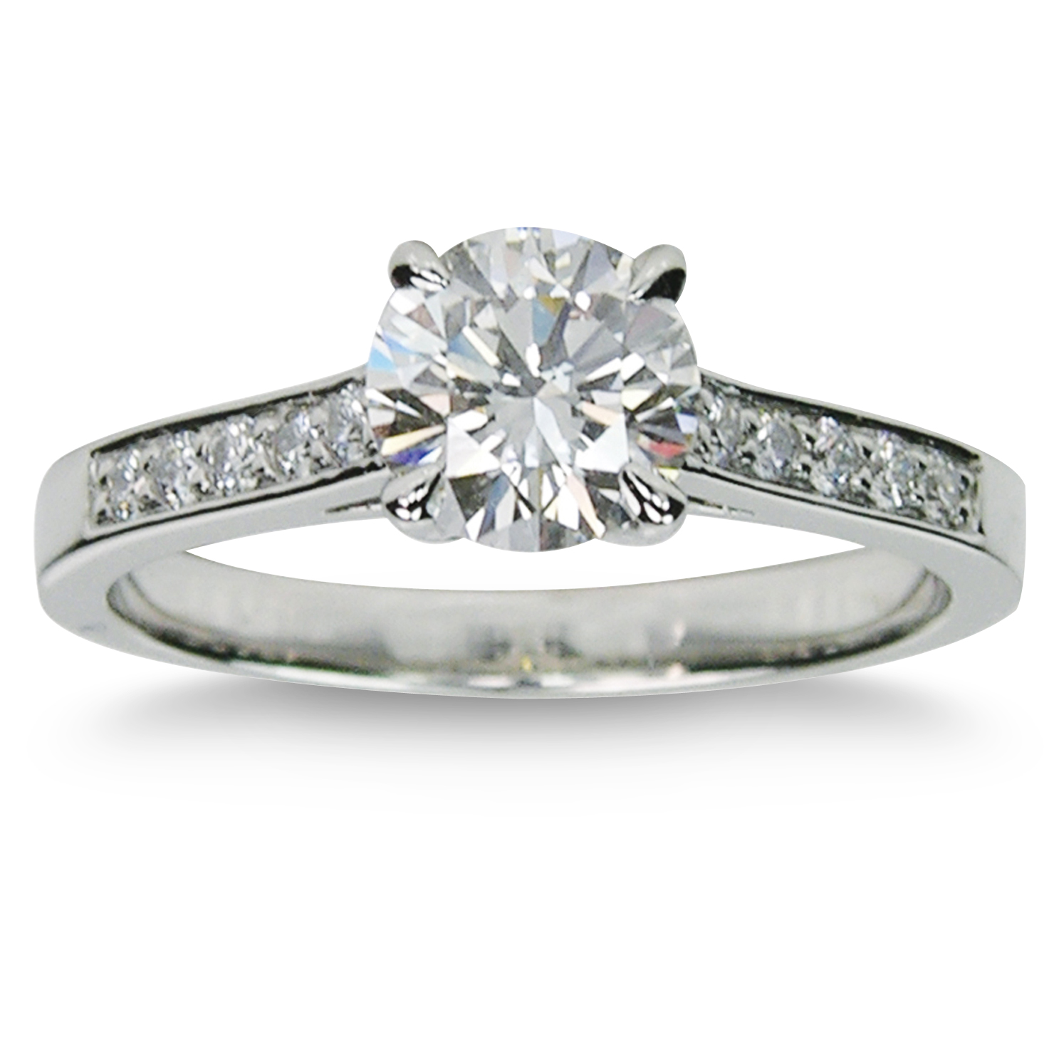 Round Brilliant Diamond Ring (1.30 ctw)
