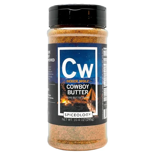 SPICEOLOGY COWBOY BUTTER SEASONIN 10.4 OUNCE CONTAINER