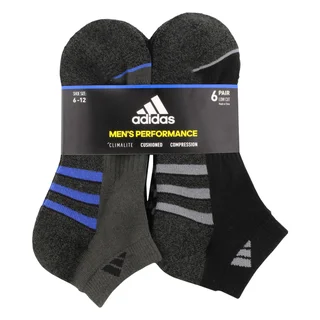 ADIDAS MEN'S LOW CUT SOCK 6 PR