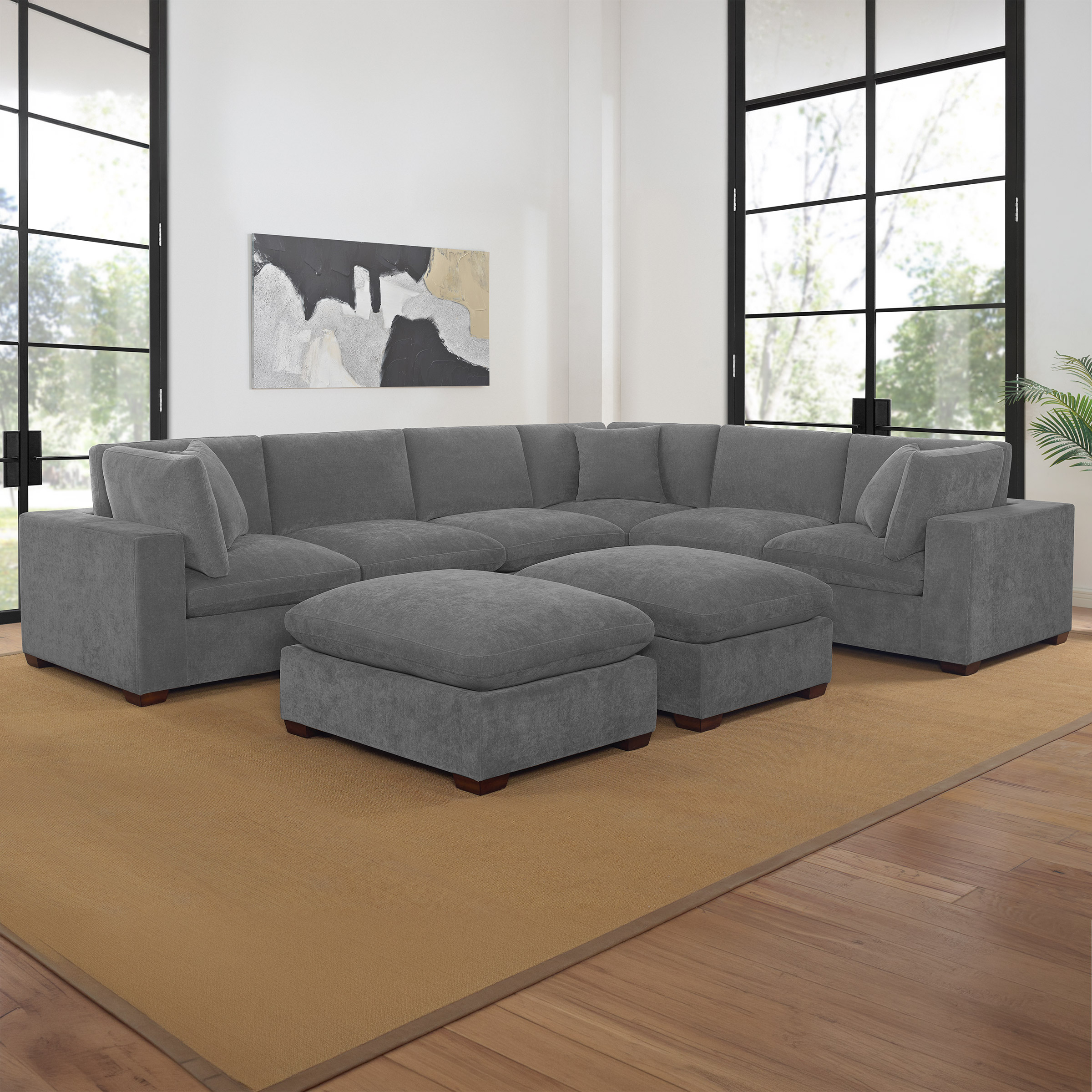 Thomasville Lowell 8-piece Fabric Modular Sectional | Costco
