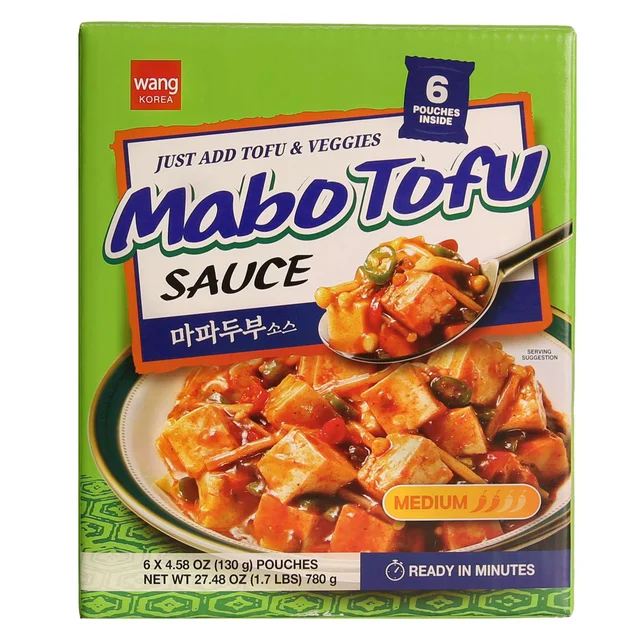WANG KOREA MAPO TOFU SAUCE 6 PACK 4.58 OUNCES