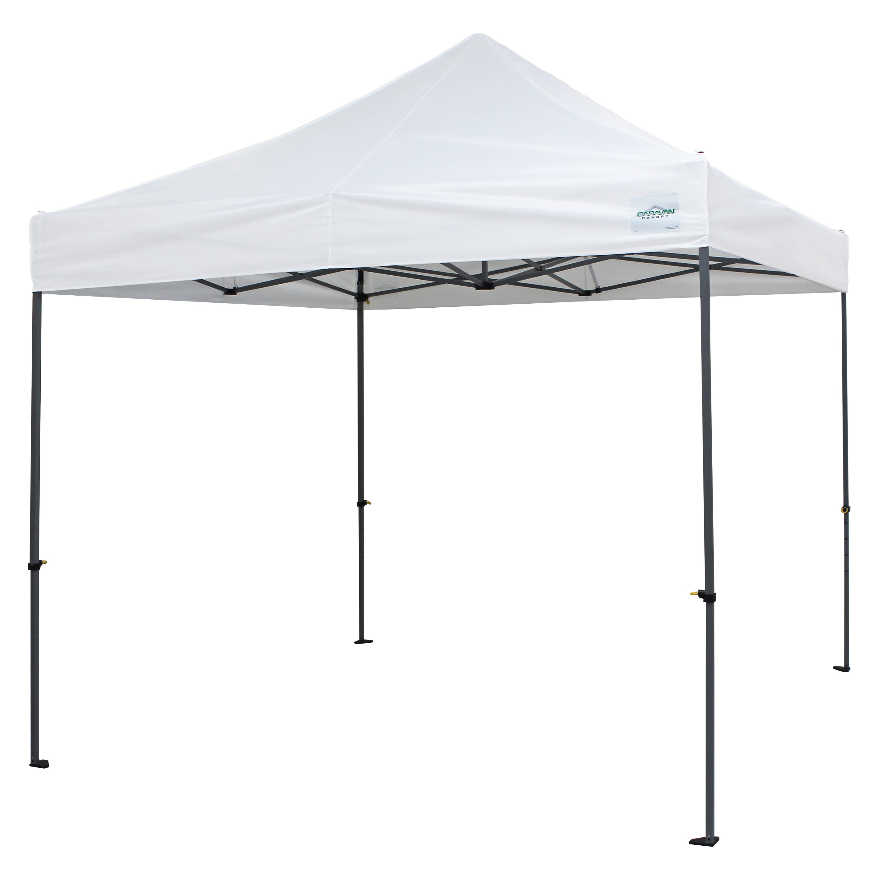 Caravan Canopy Hybrid-X Instant Canopy Kit, 10' x 10', White | Costco
