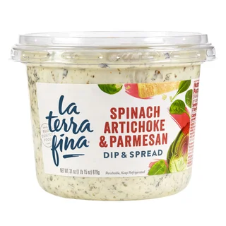 La Terra Fina Spinach, Artichoke & Parmesan Dip, 31 oz