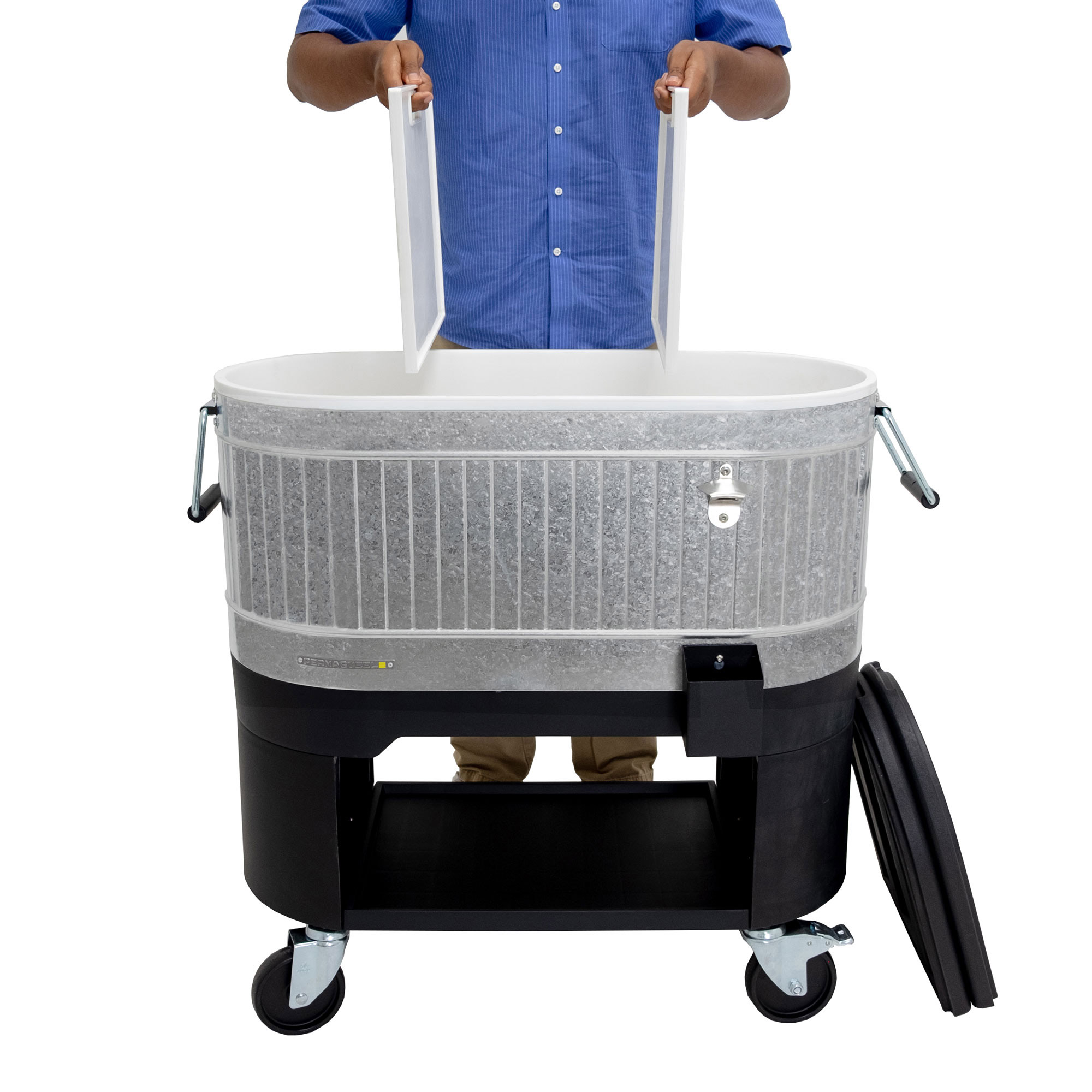Permasteel Rolling Cooler - Thumbnail 3