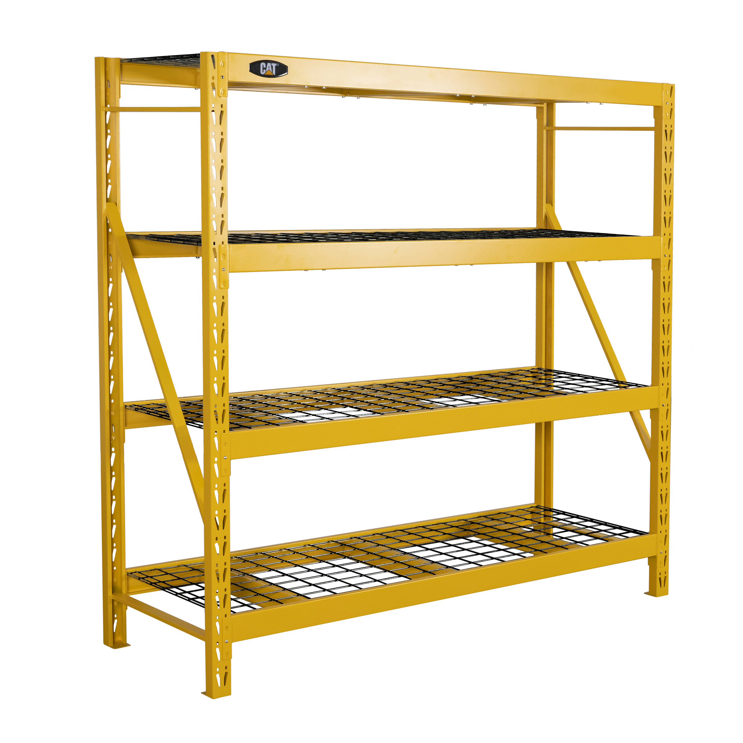 CAT 4-Level Industrial Shelving Unit 77 in. x 24 in.