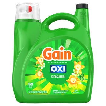 Gain + OXI Liquid Laundry Detergent