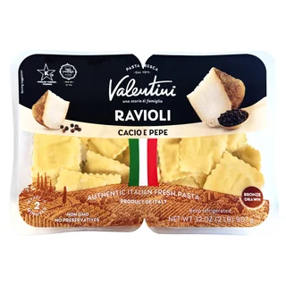 VALENTINI RAVIOLI CACIO E PEPE 2 LB