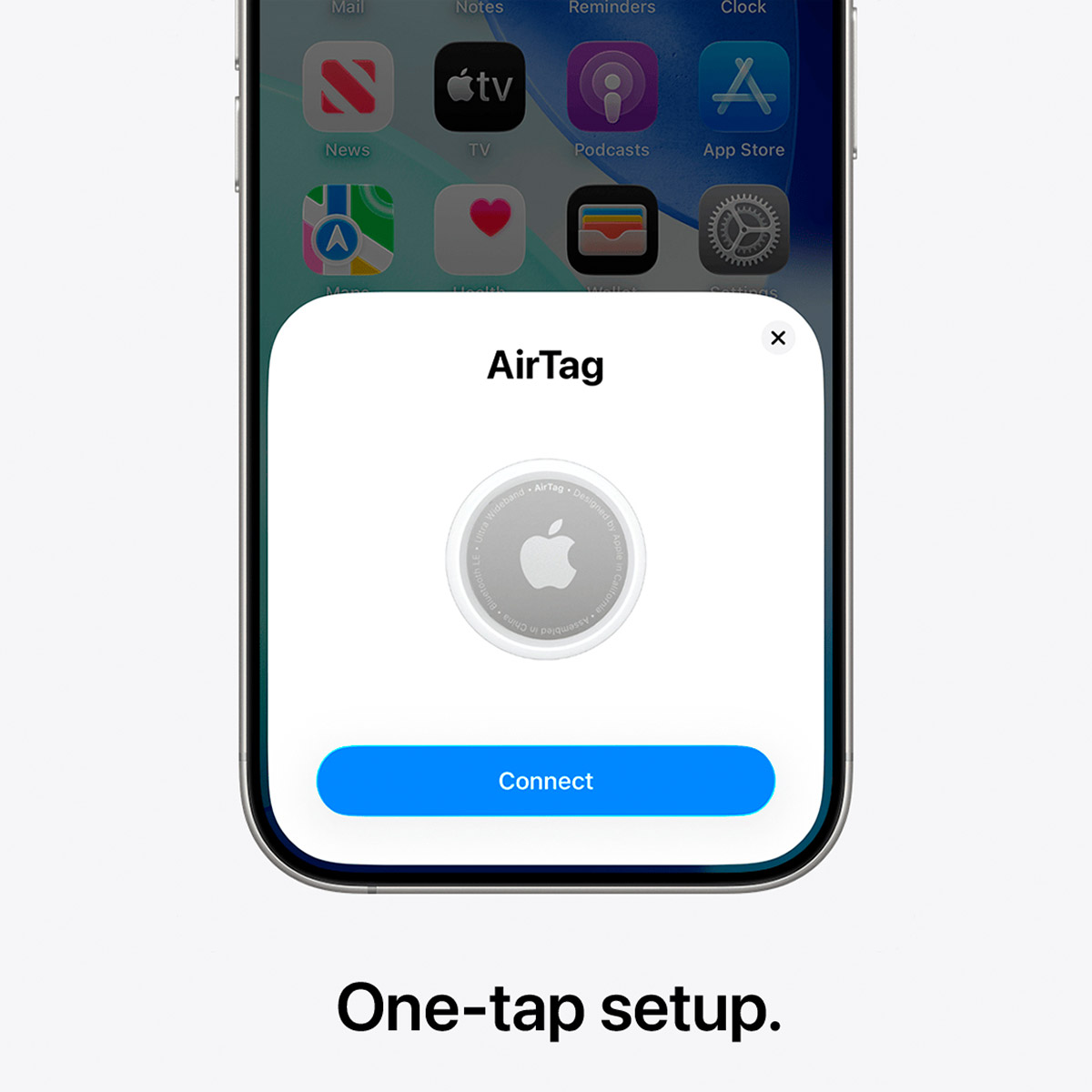 Apple AirTag (2nd generation), 4-pack, Includes additional AirTag