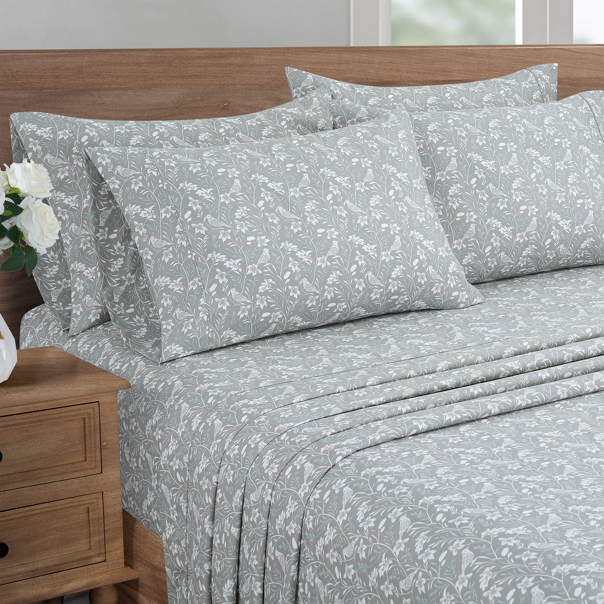 South Point Home Fashions Microfiber 6-piece Sheet Set