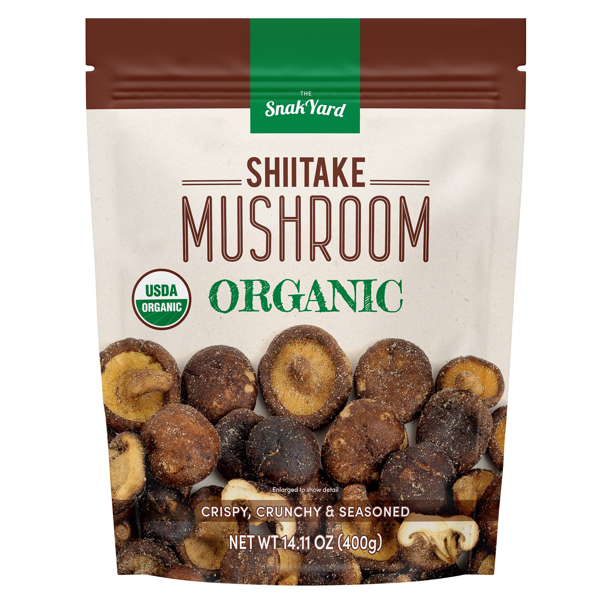 SnakYard Organic Shitake Mushrooms, 14.11 oz | Costco