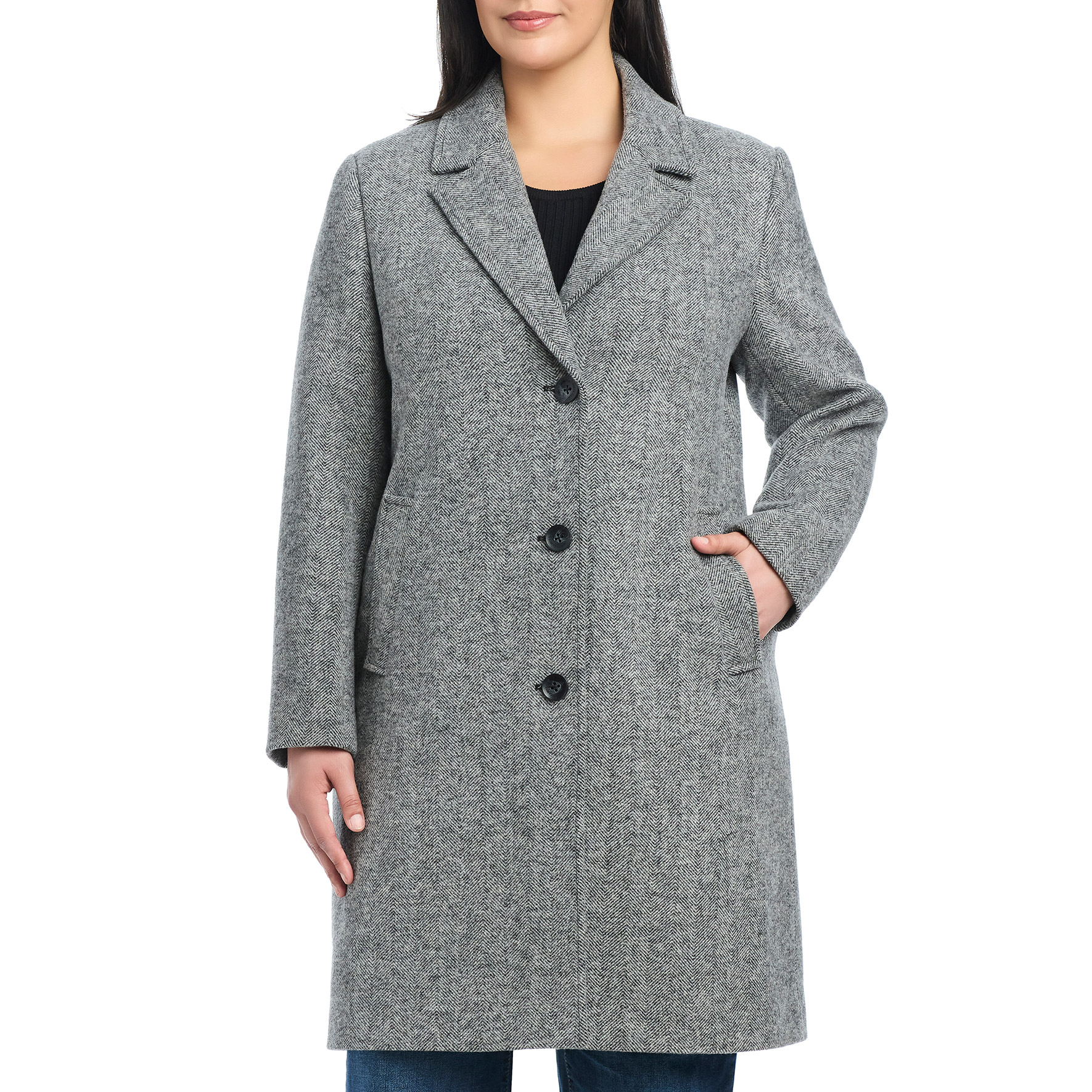 vince コート Vince Camuto Women's Wool Blend Coat | Costco
