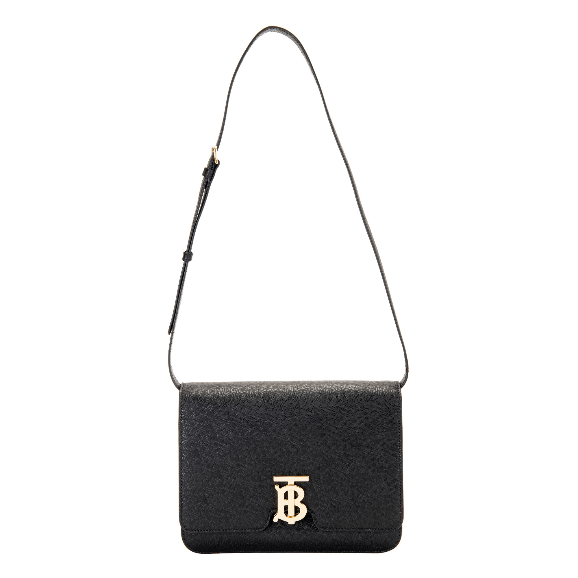 Burberry Medium Grainy Leather TB, Black | Costco