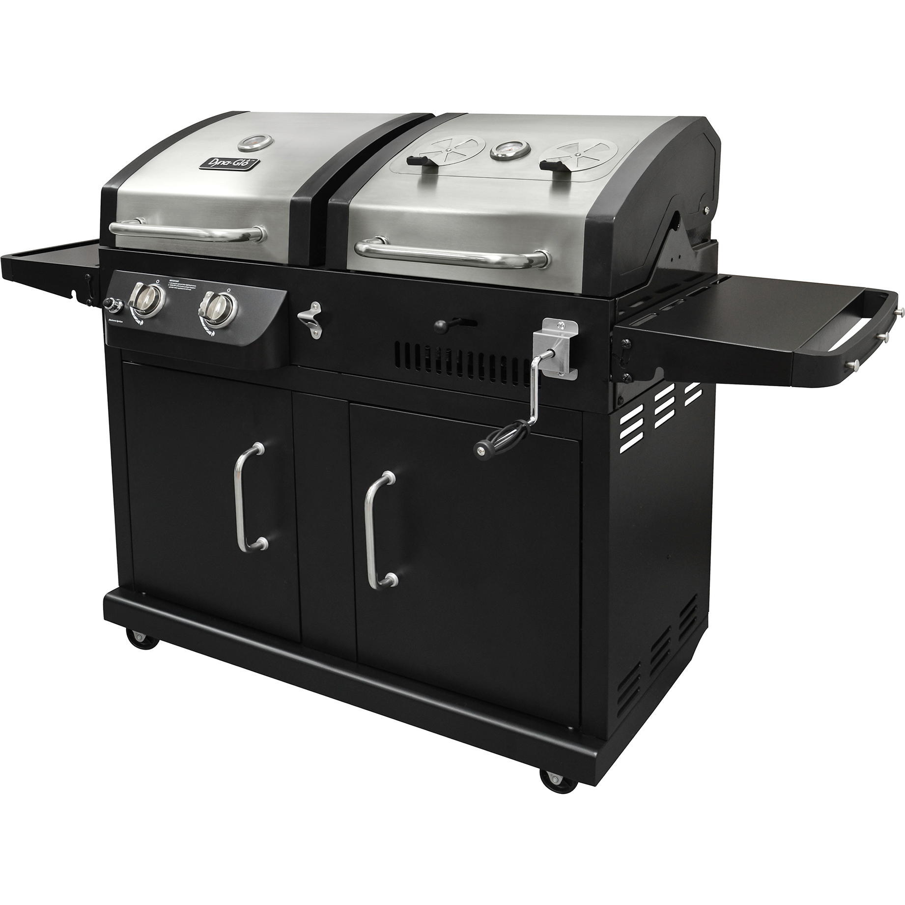 Dyna-Glo Dual Fuel Gas and Charcoal BBQ Grill