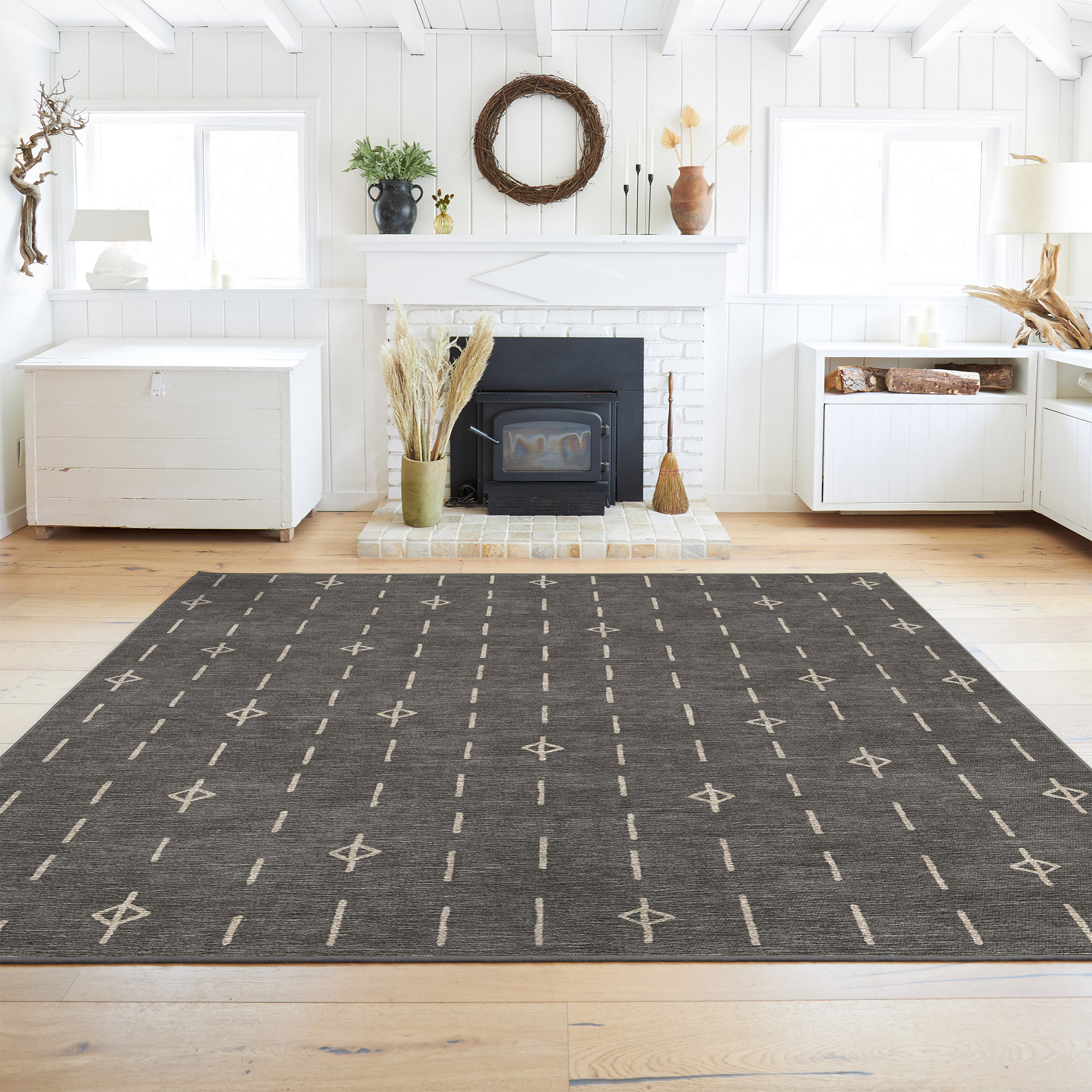Ruggable Flatwoven Washable Alina Rug  8' x 10'