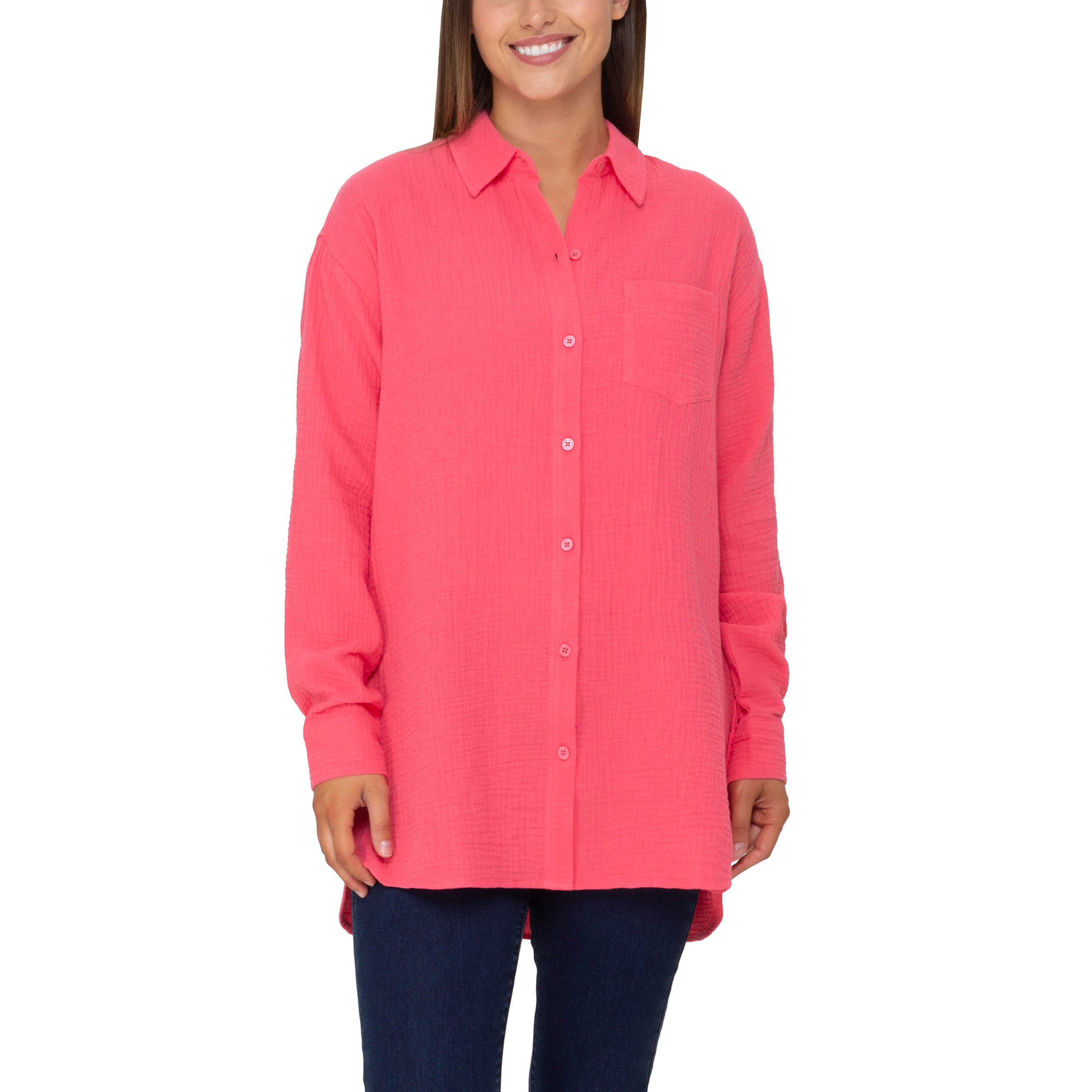 Rachel Rachel Roy Women’s Gauze Blouse
