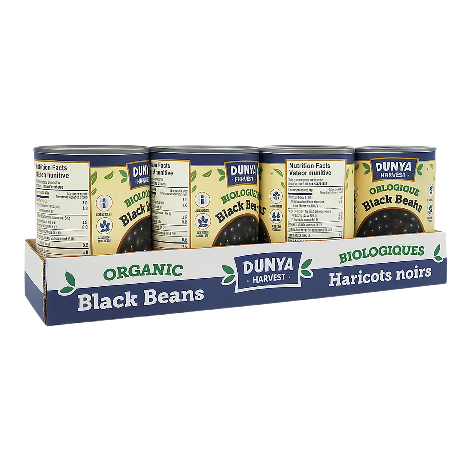 Dunya Organic Black Beans, 8 x 540 ML | Costco