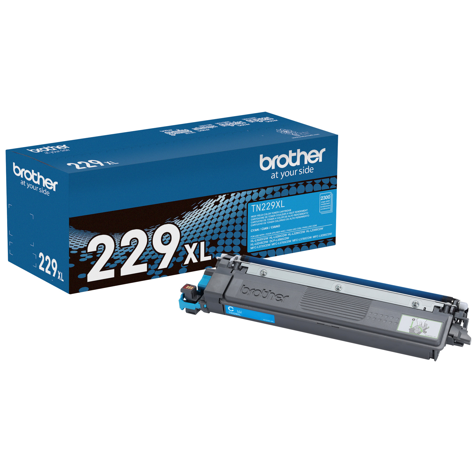 Brother Genuine High Yield Cyan Toner Cartridge