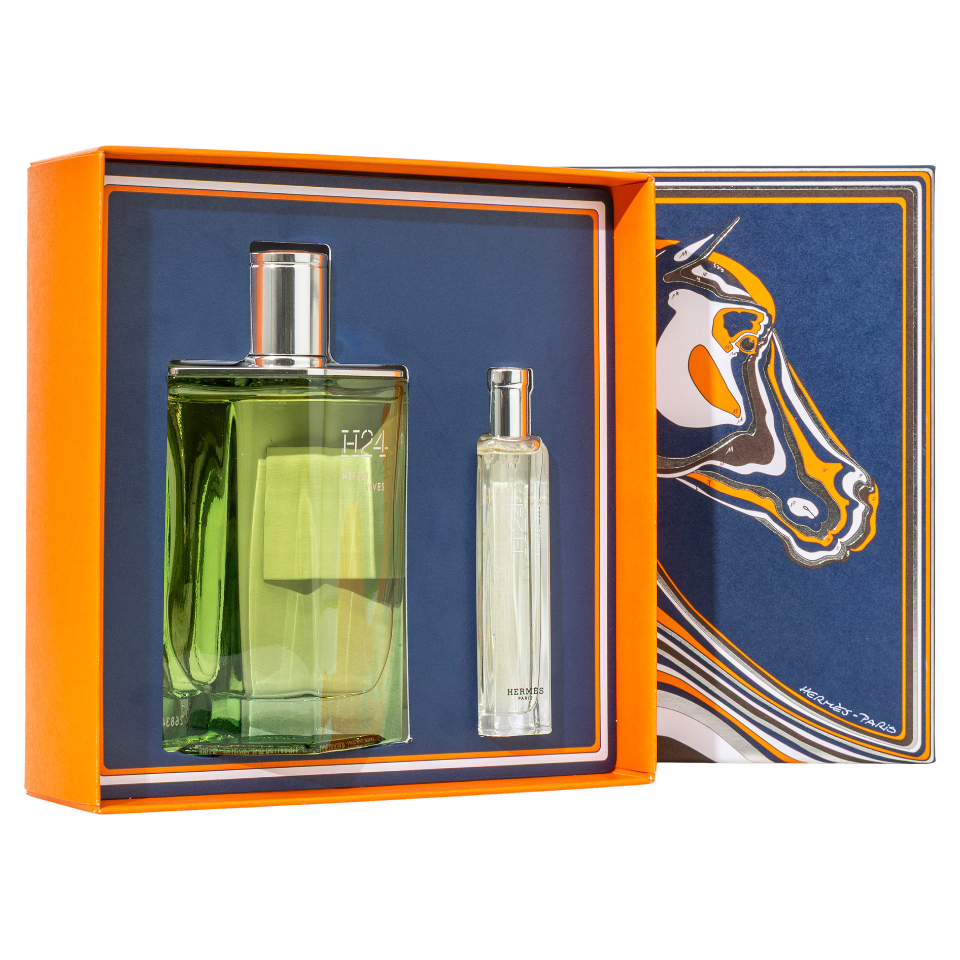 Hermes H24 Herbes Vives Gift Set for Men, Eau de parfum