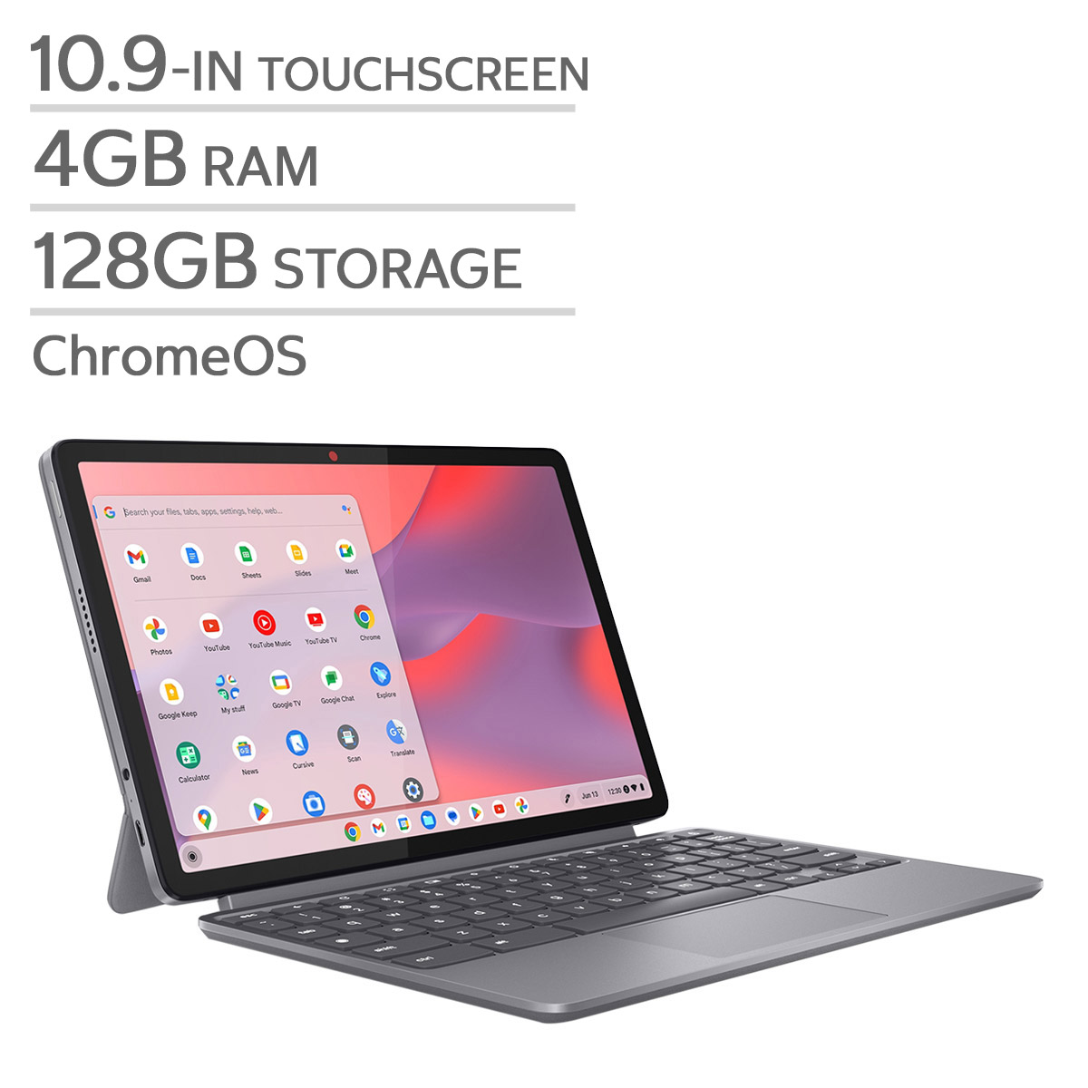 Lenovo Chromebook Duet 10.9-in. Touchscreen Media Tek Kompanio 838