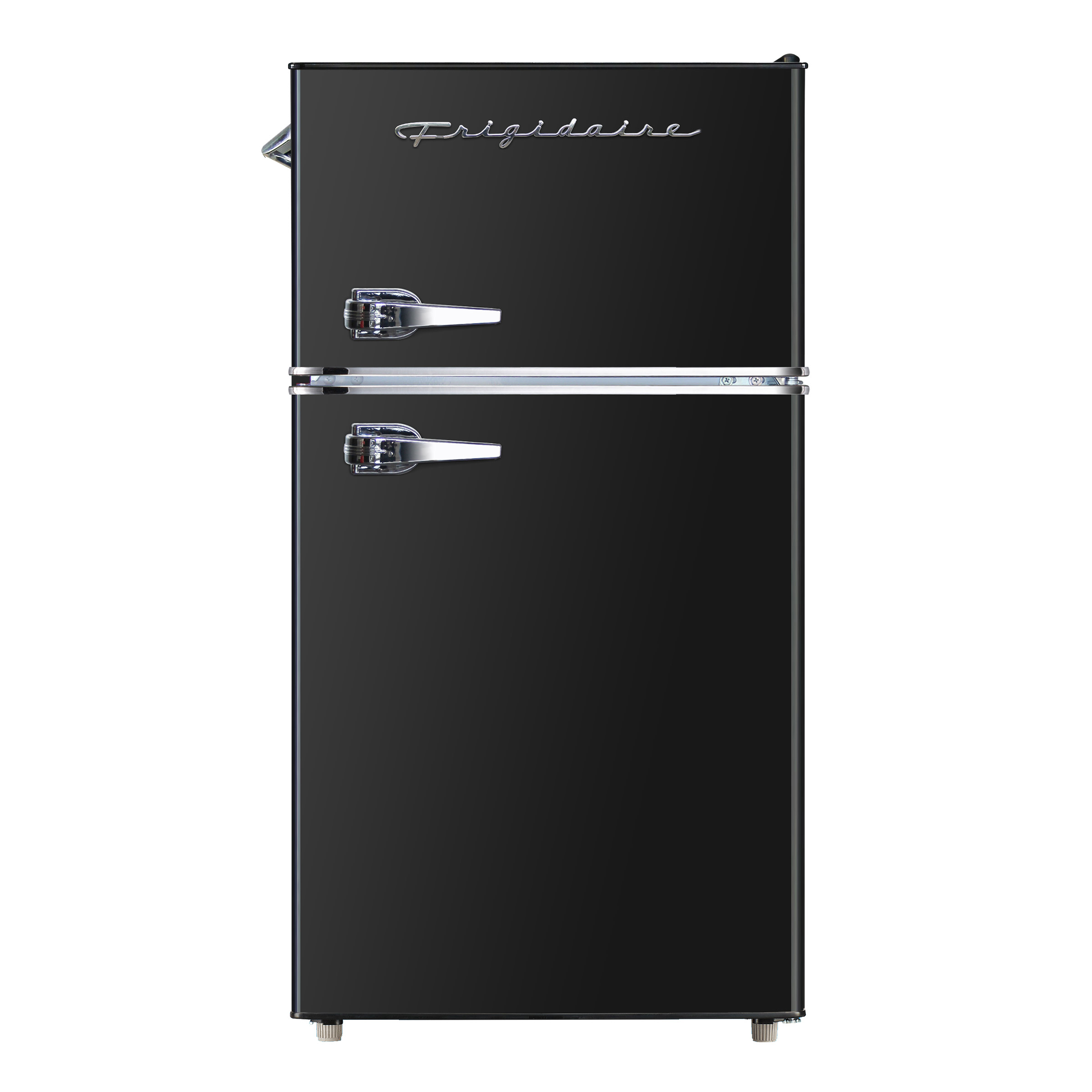 Frigidaire 19 in. 3.1 cu ft. 2 Door Retro Compact Refrigerator with Built-In Side Bottle Opener