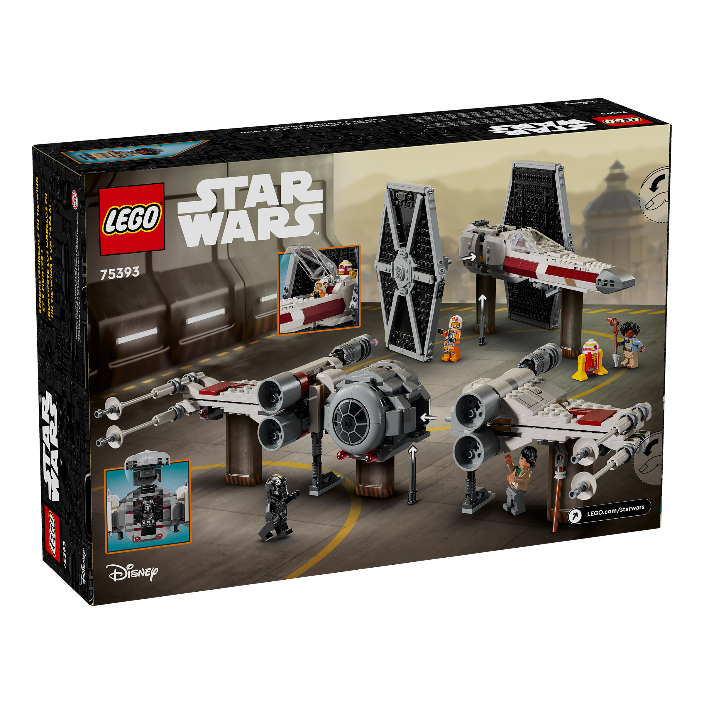 LEGO Star Wars TIE Fighter & X-Wing Mash-up 75393 | Costco