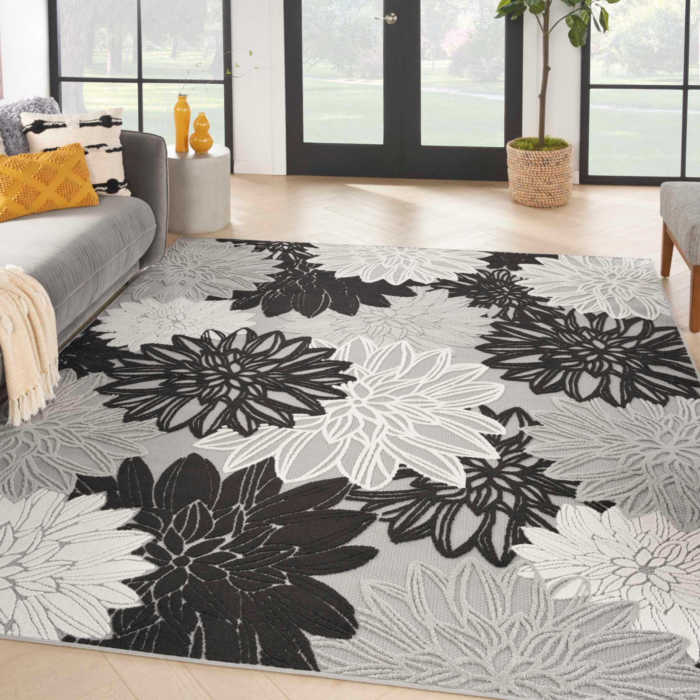 Veranda Indoor/Outdoor Rug Collection, Bloom Costco