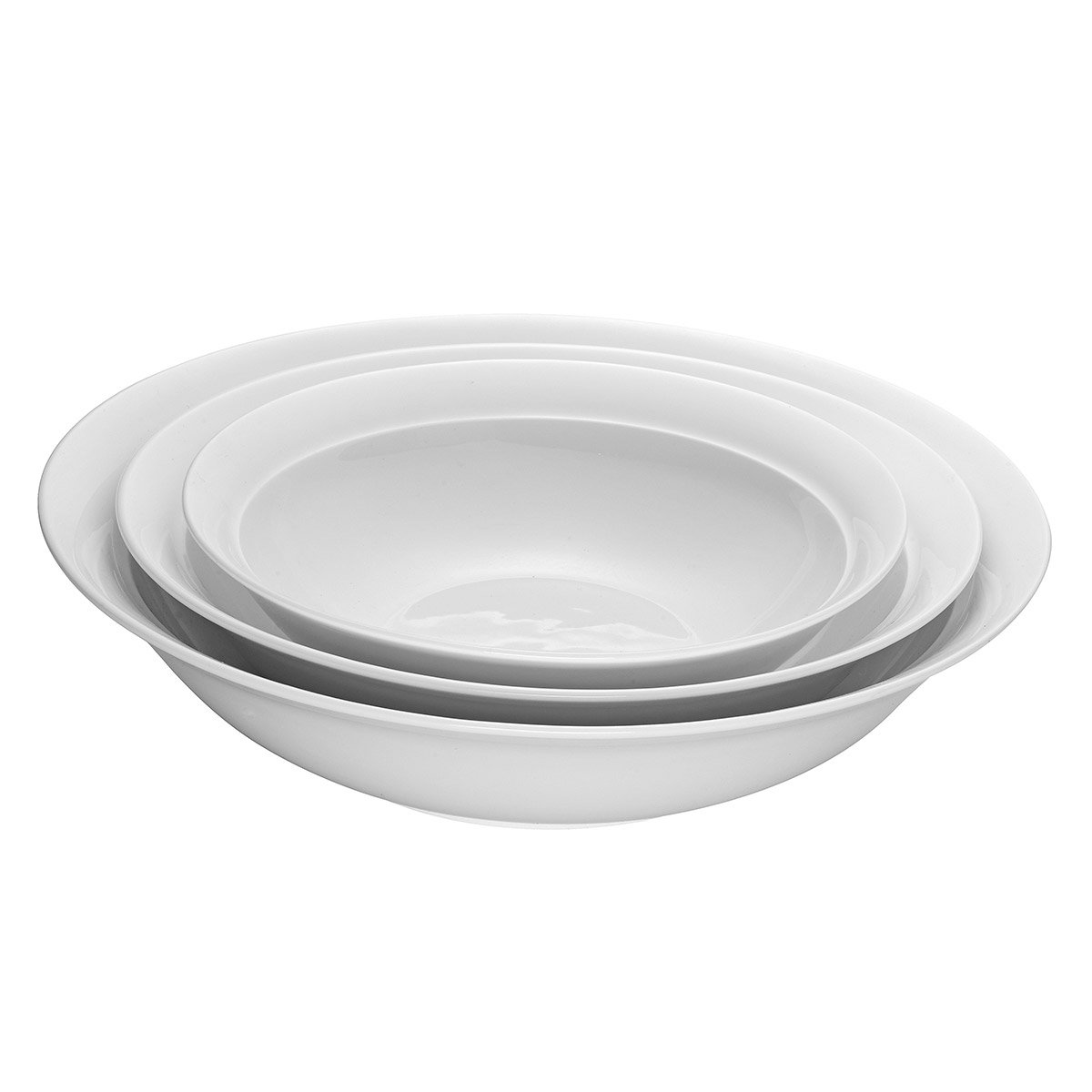 Bone China Nesting Serve Bowls Set of 3 | Costco