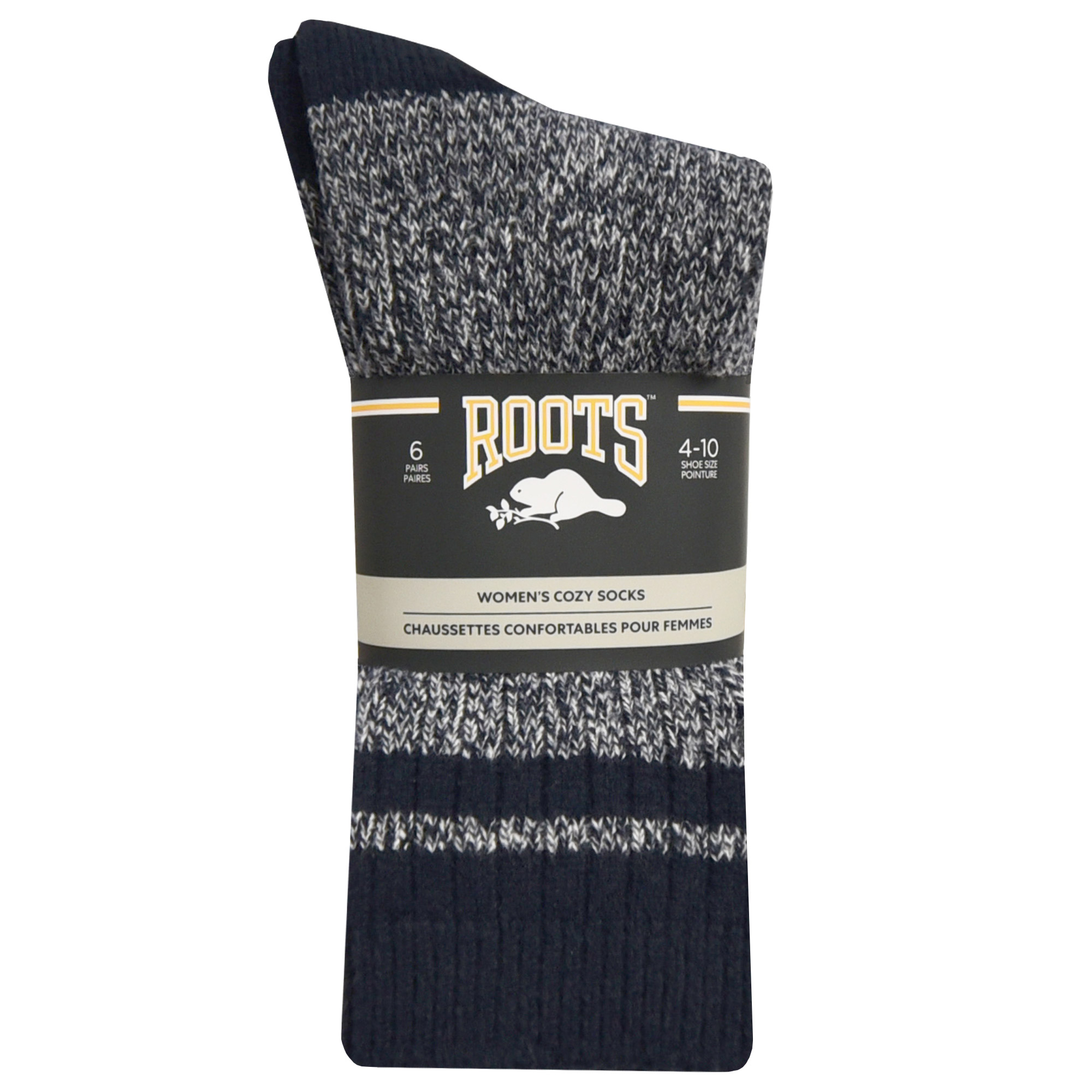 Roots Women’s Cozy Sock, 6-pairs