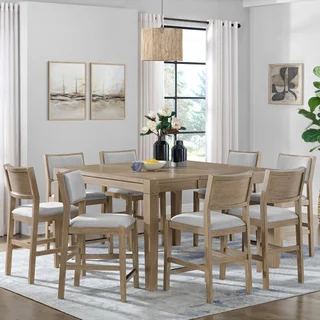 Ashton Counter Height Dining Table and 8 Chairs