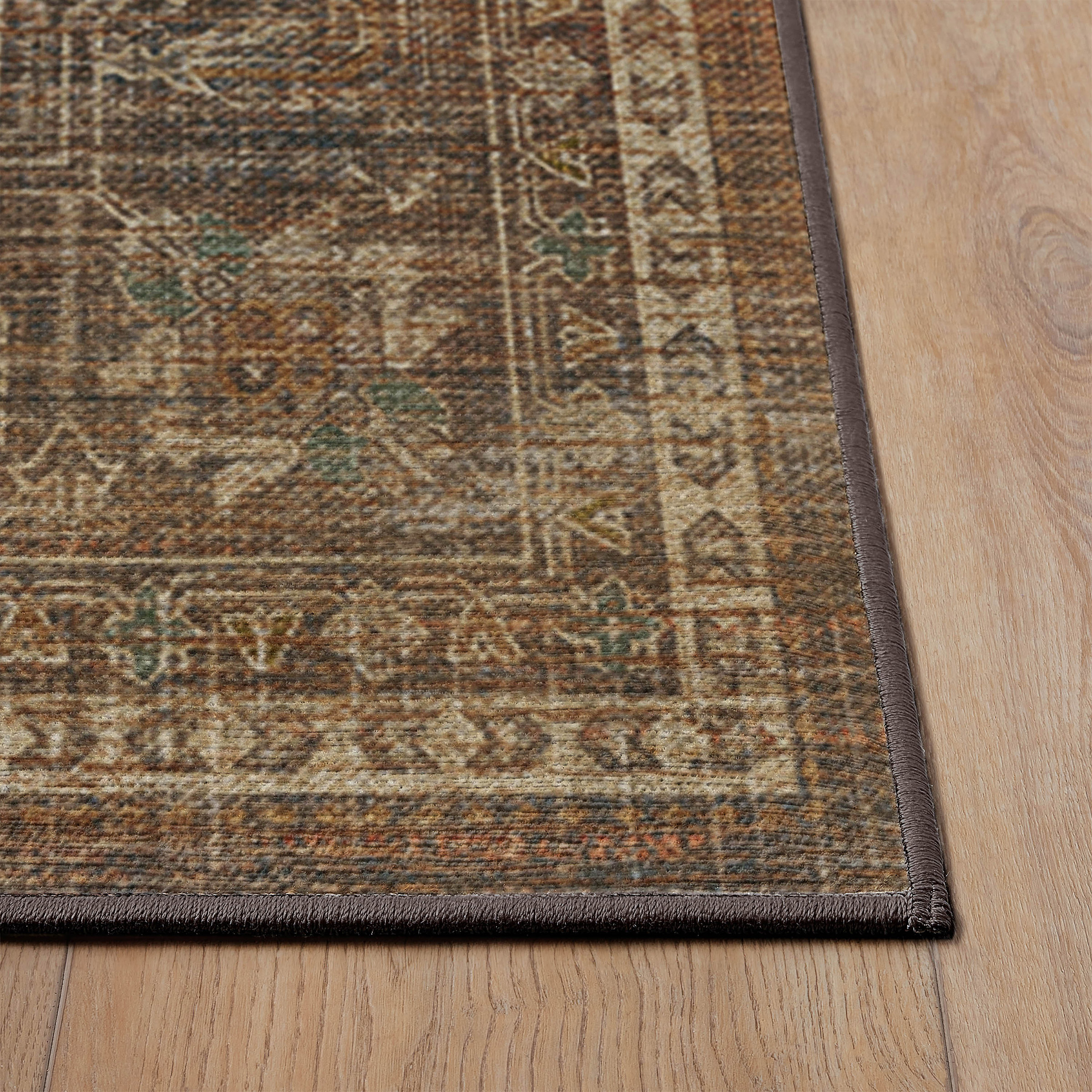 Ruggable Flatwoven Washable Ophelia Runner Rug, 2' 6