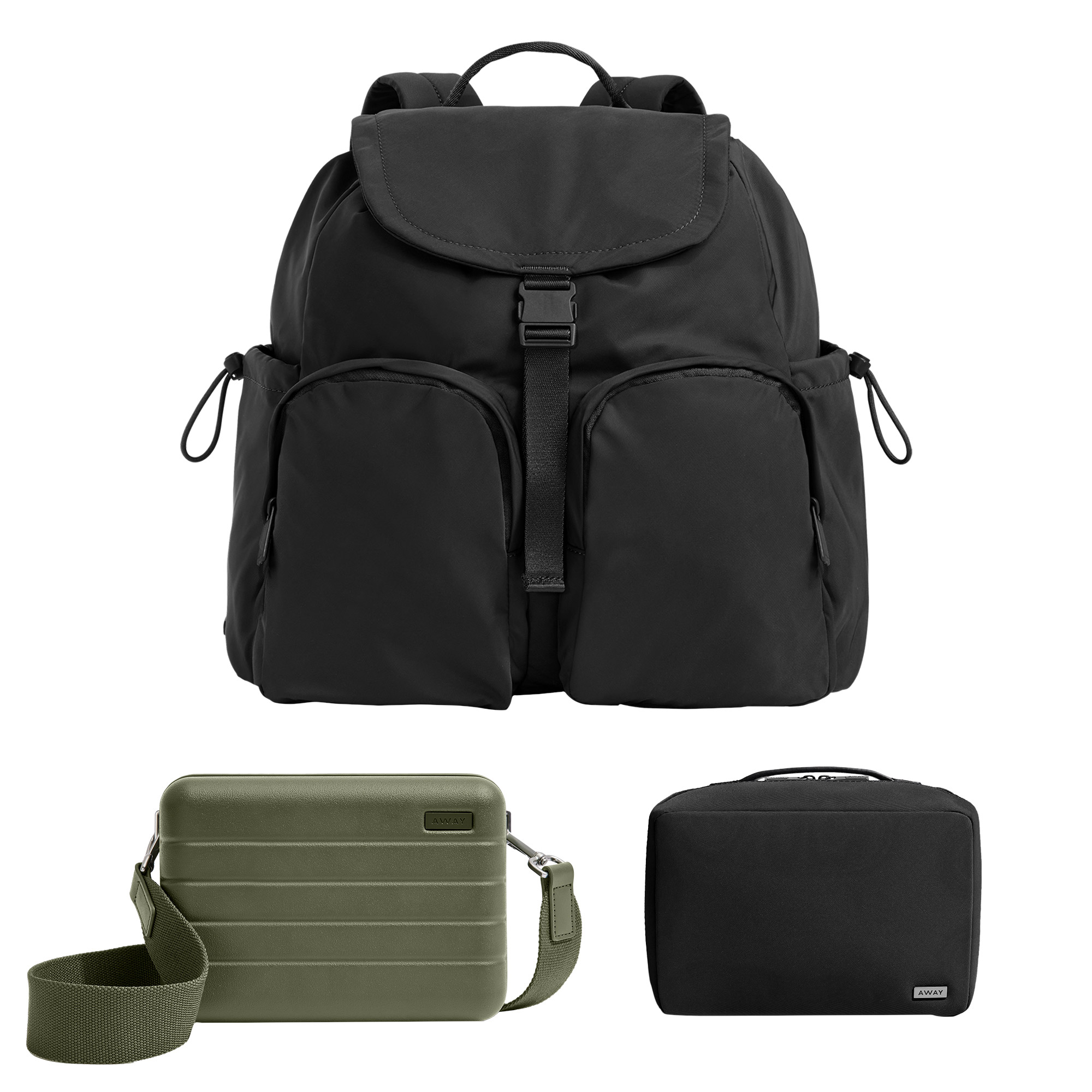 The On-the-Go Travel Backpack Set By Away | Costco