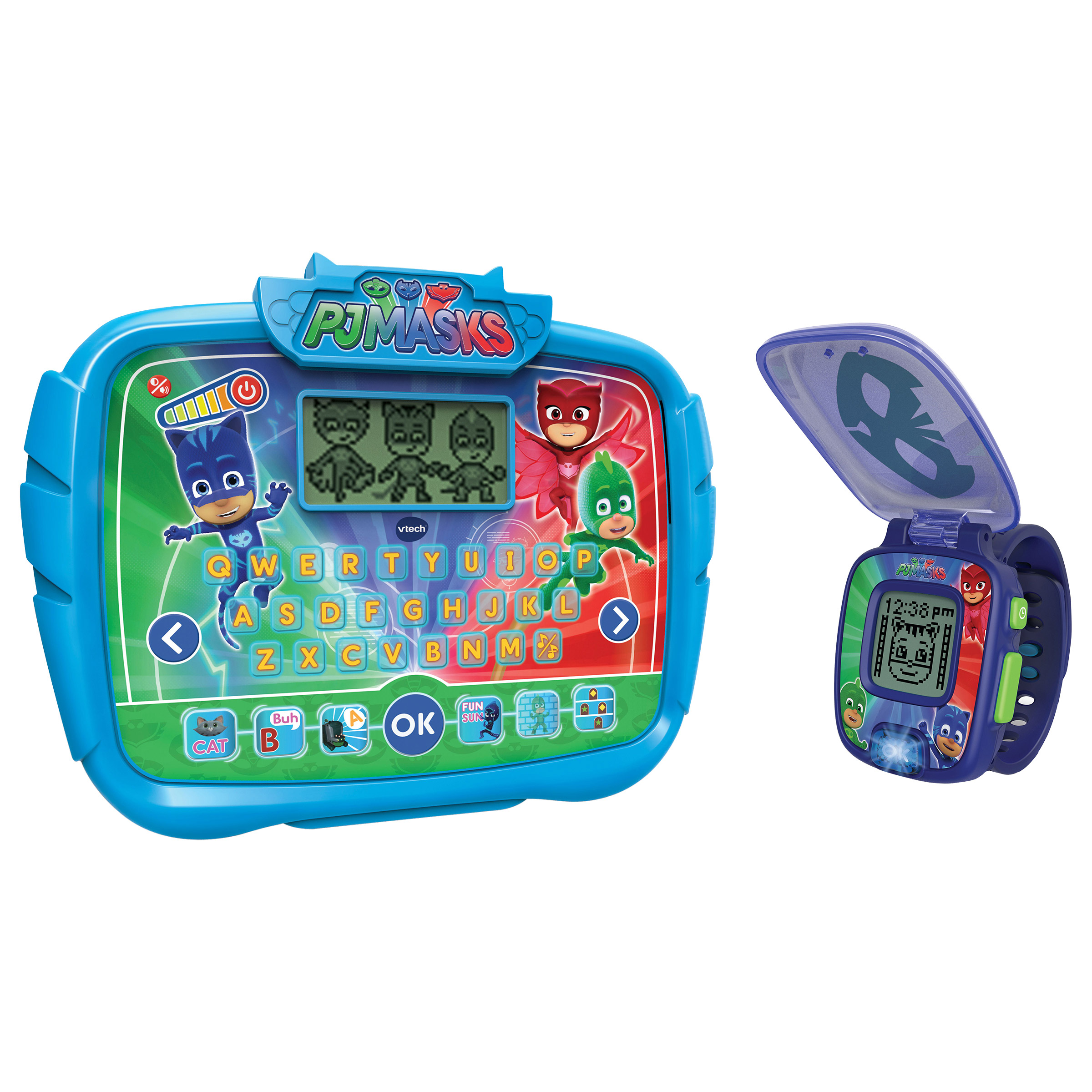 VTech PJ Masks Catboy Watch and Tablet Bundle, French Version