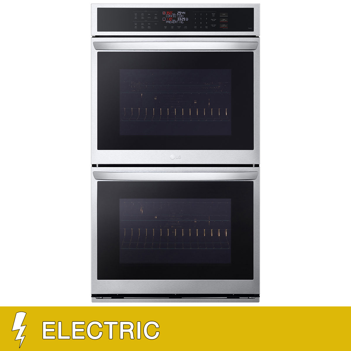 LG 9.4 cu. ft. Smart Double Wall Oven with Convection and Air Fry