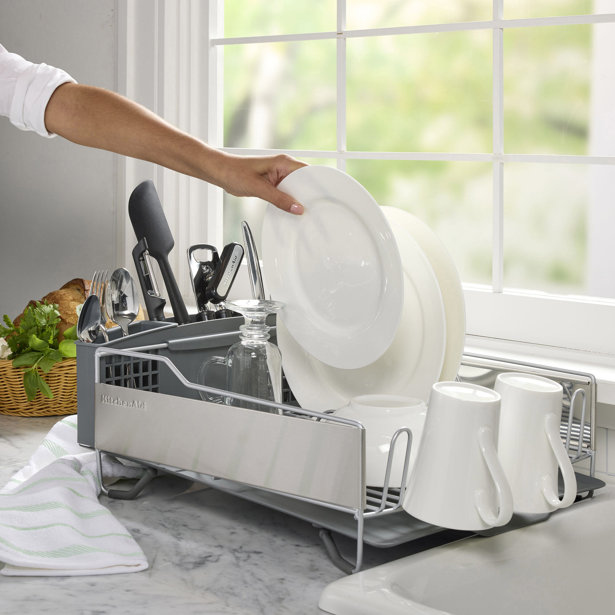KitchenAid Dish-Drying Rack - Thumbnail 4