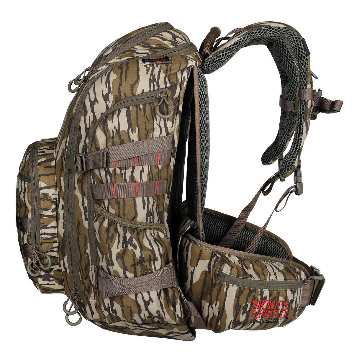 Sports Afield Hunting Day Pack With Mossy Oak Bottomland