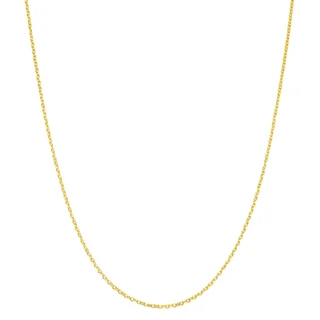 14kt Yellow Gold Cable Chain