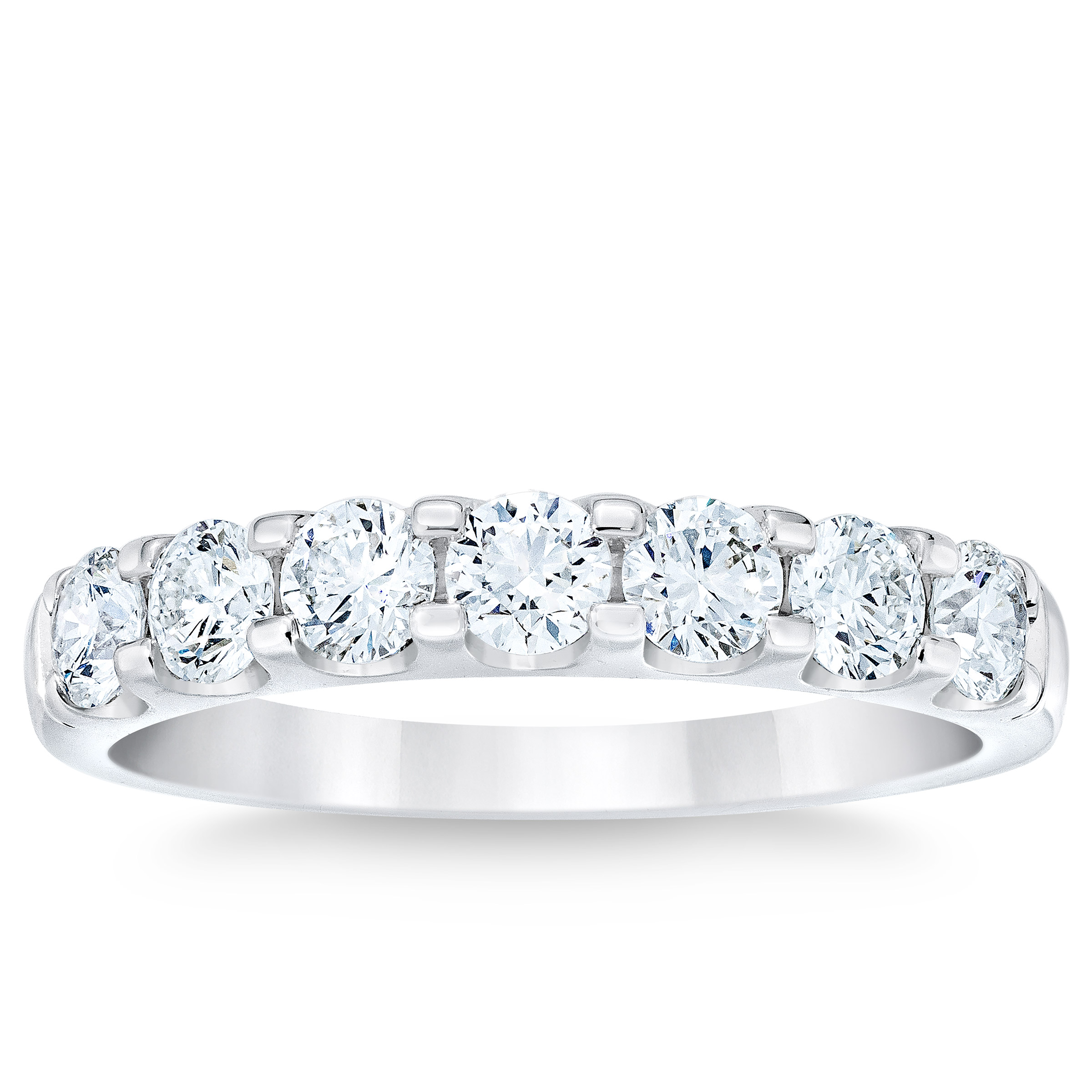 Round Brilliant 1.00 ctw VS2 Clarity  G Color Diamond 14kt Gold Band