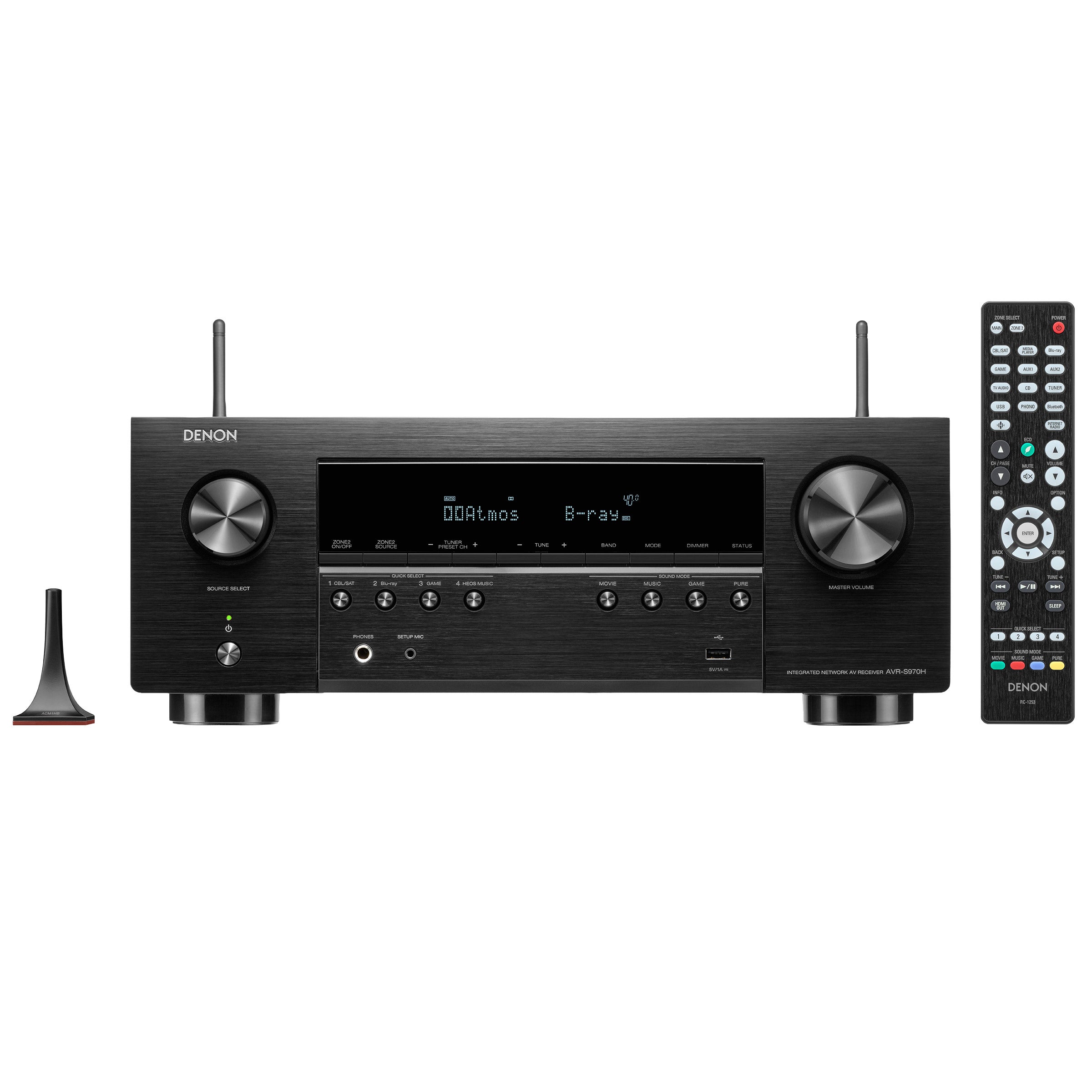 Denon AVR-S970H 7.2 Channel 8K AV Receiver | Costco