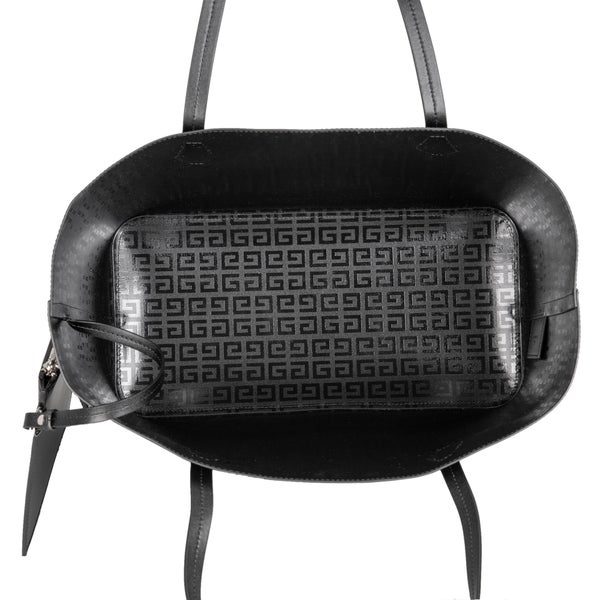 Givenchy Wing Logo Leather Shopping Bag, Black | Costco Givenchy Wing Logo Leather Shopping Bag, Black | Costco