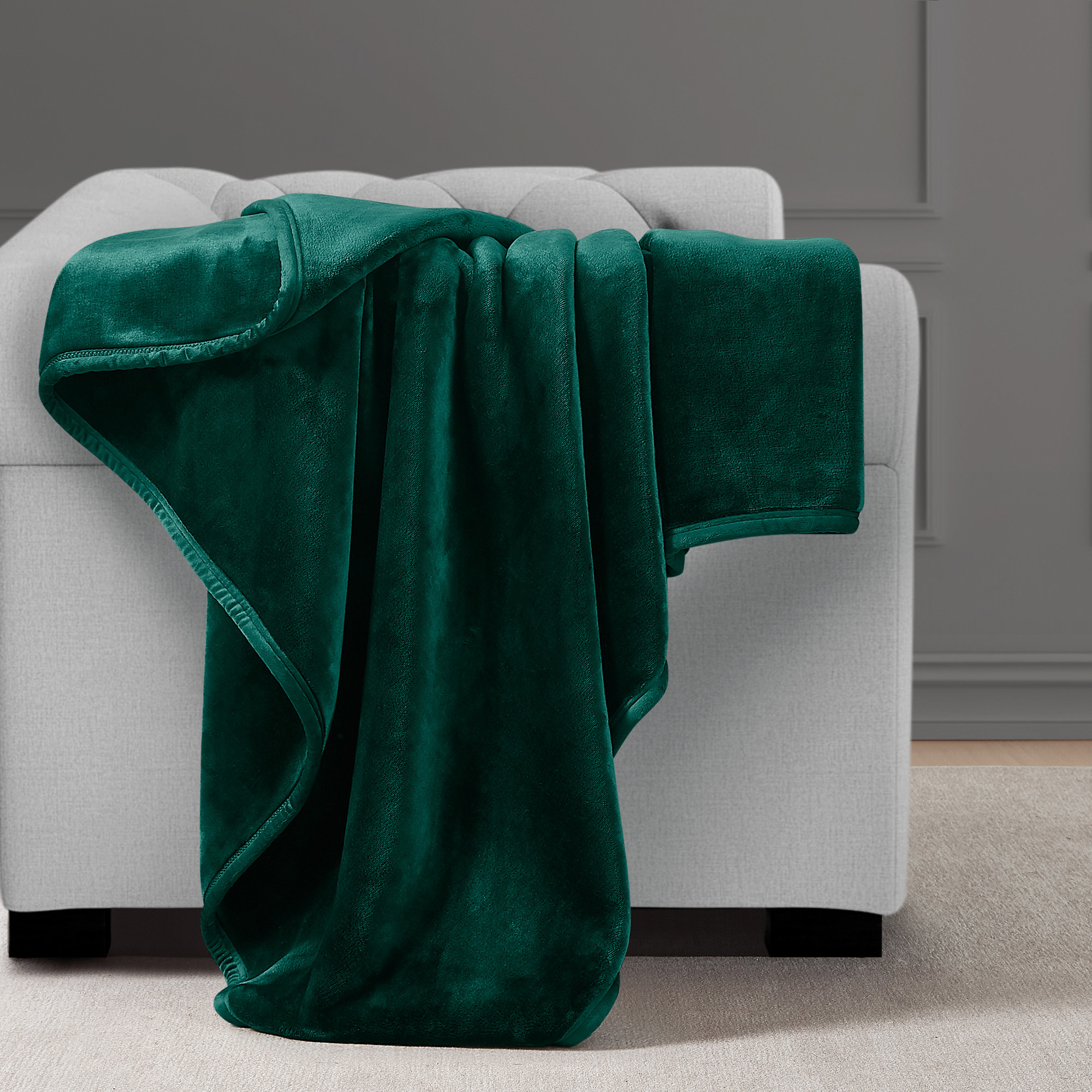 Royal Velvet Plush Throw