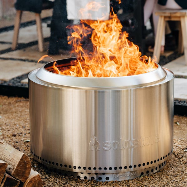 Solo Stove Yukon 1.0 Stainless Steel Fire Pit with Stand Solo Stove Yukon 1.0 Stainless Steel Fire Pit with Stand