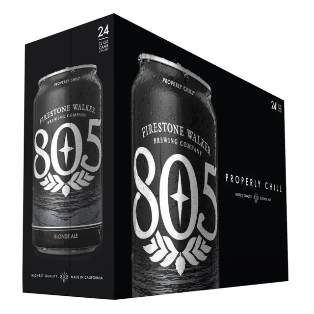 FIRESTONE BREWING 805 BLONDE ALE 24/12 OZ CANS