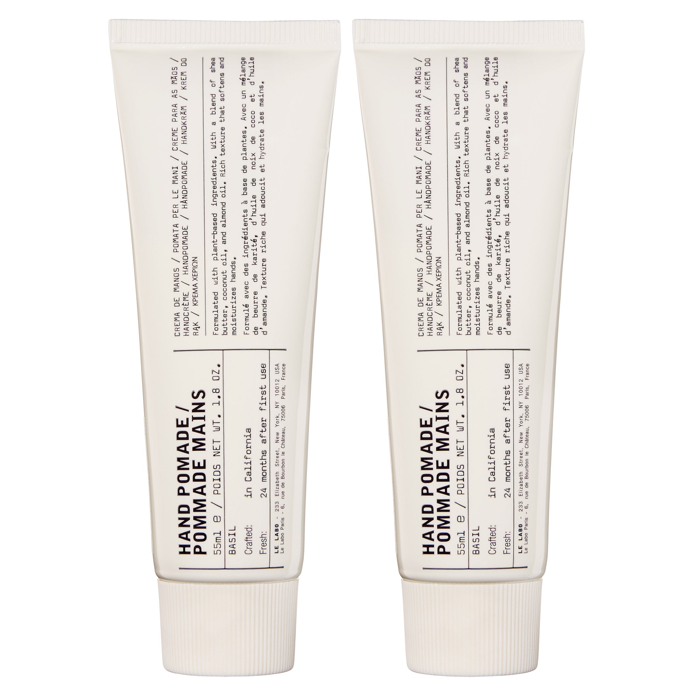 Le Labo Hand Pomade Basil, 1.8 fl oz, 2-pack | Costco