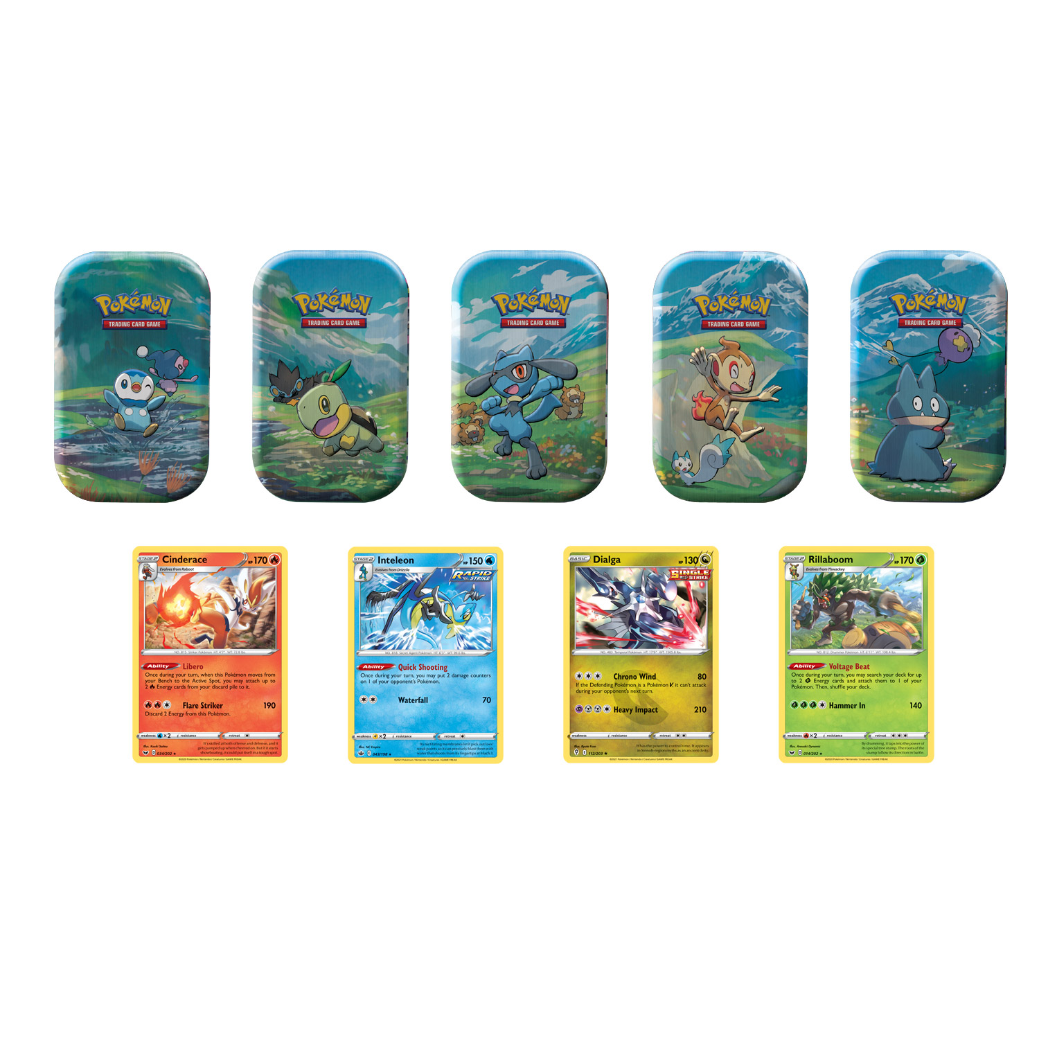 英語版 ポケモンカード Sinnoh Star Mini Tin 5個 英語版 ポケモン