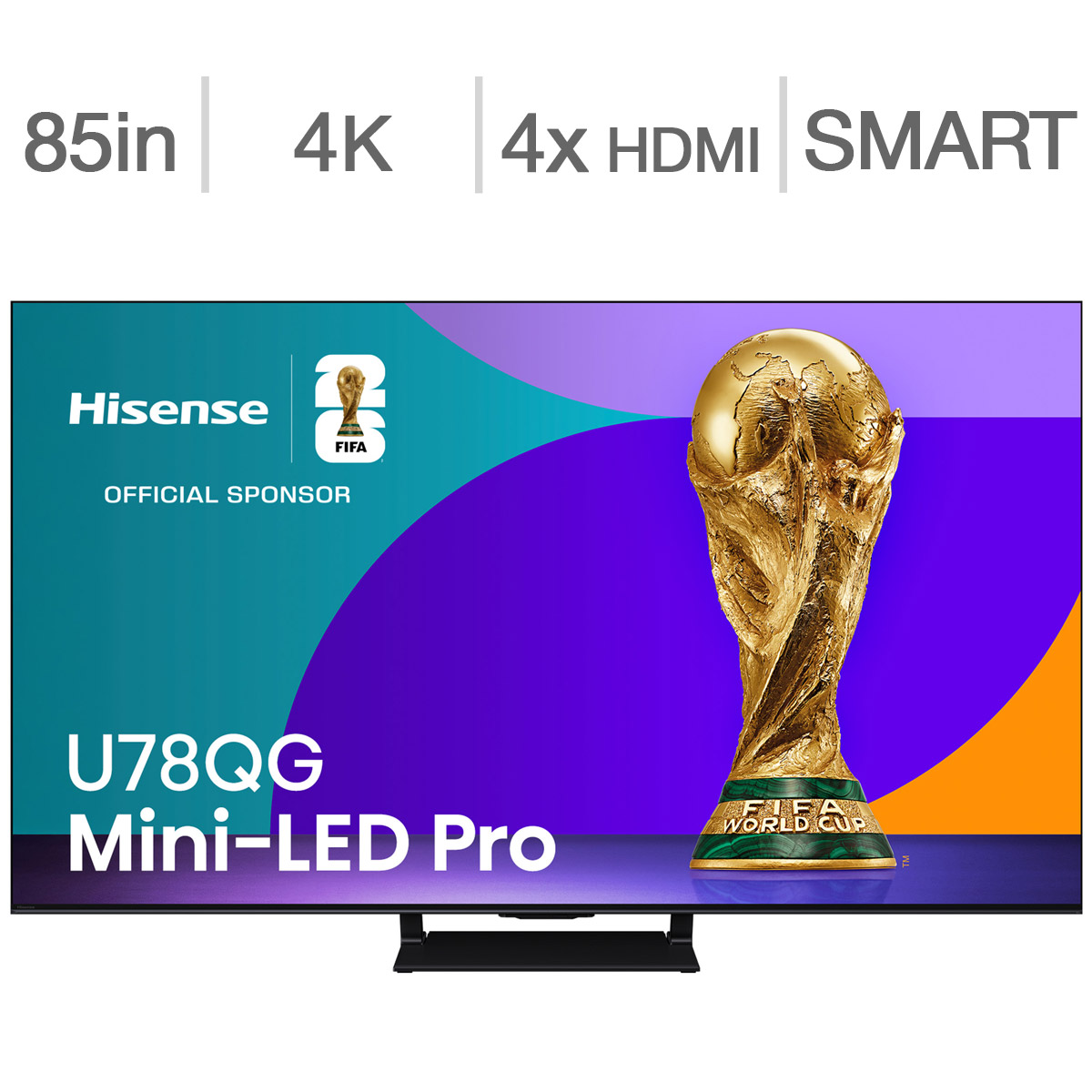 Hisense 85&#034; Class - U78QG Series - 4K QLED Mini LED Pro TV