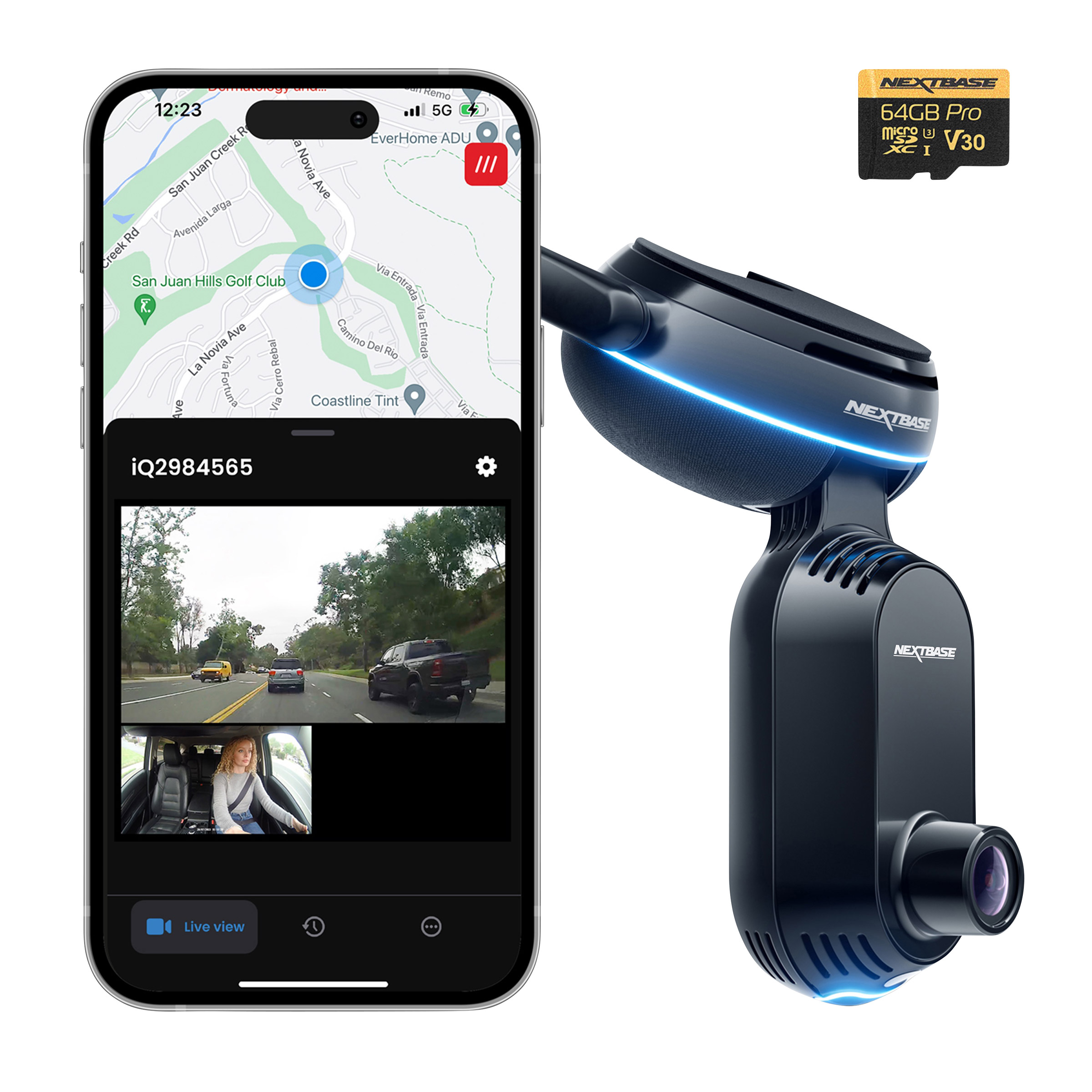 Nextbase iQ 2K Smart Dash Cam