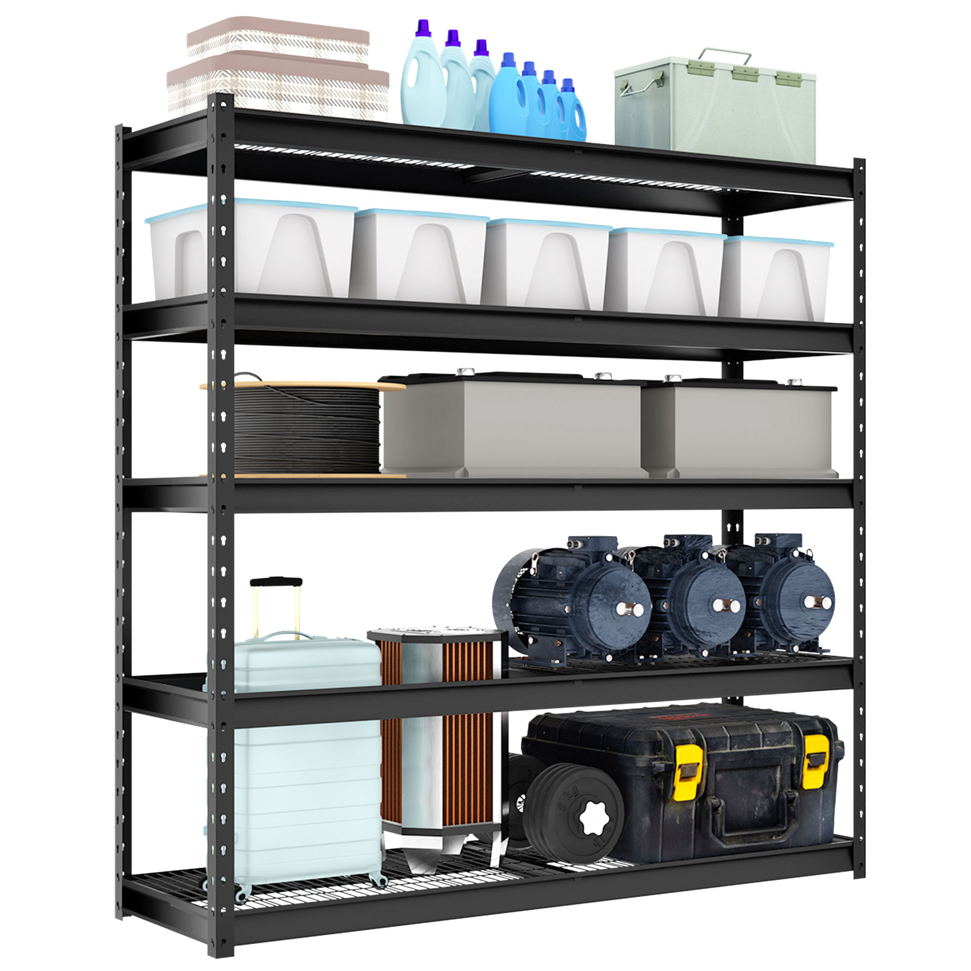 Atlas 5-Tier Industrial Garage Storage Shelving