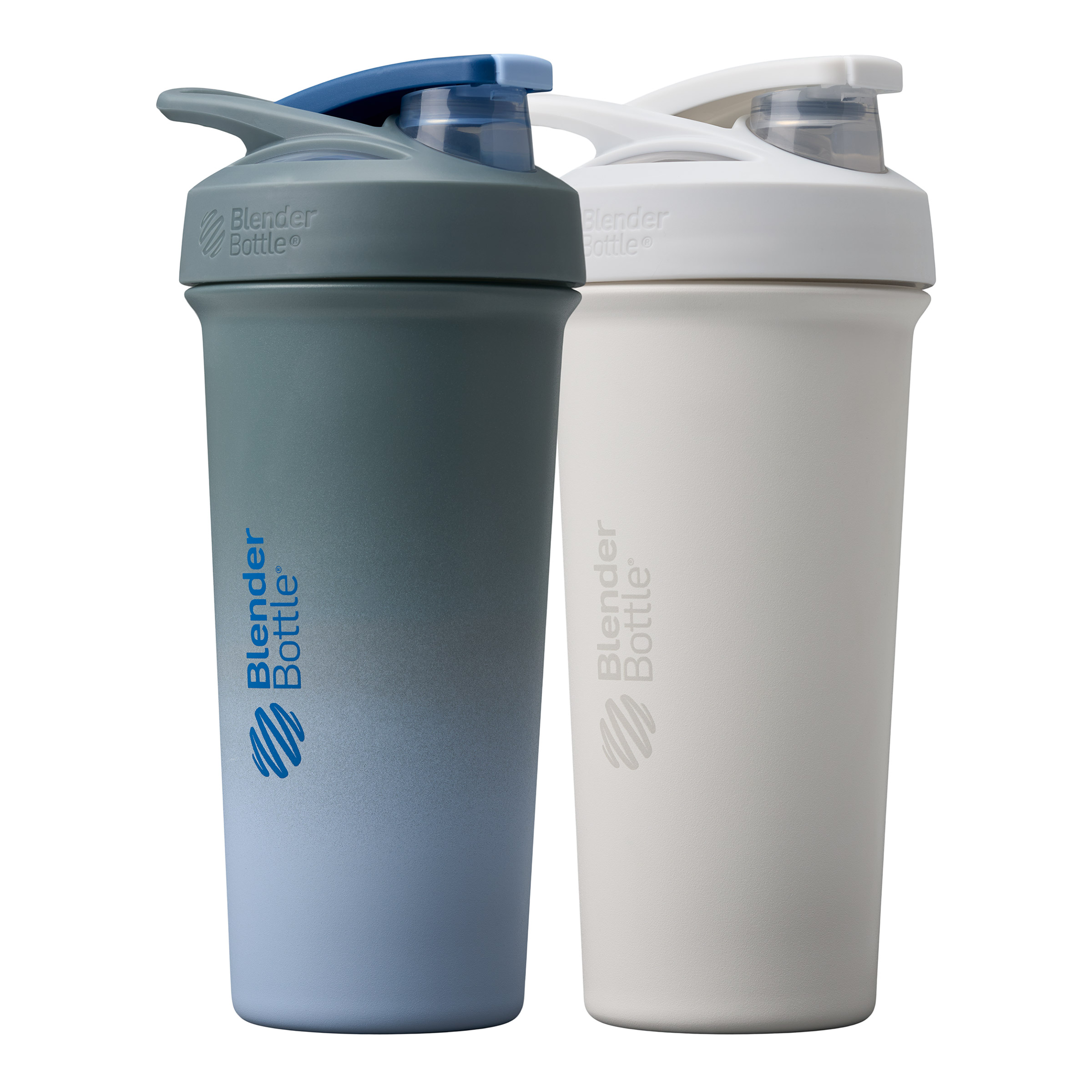 BlenderBottle Strada Stainless Steel Shaker Bottle, 740 ml (25 oz.), 2-pack