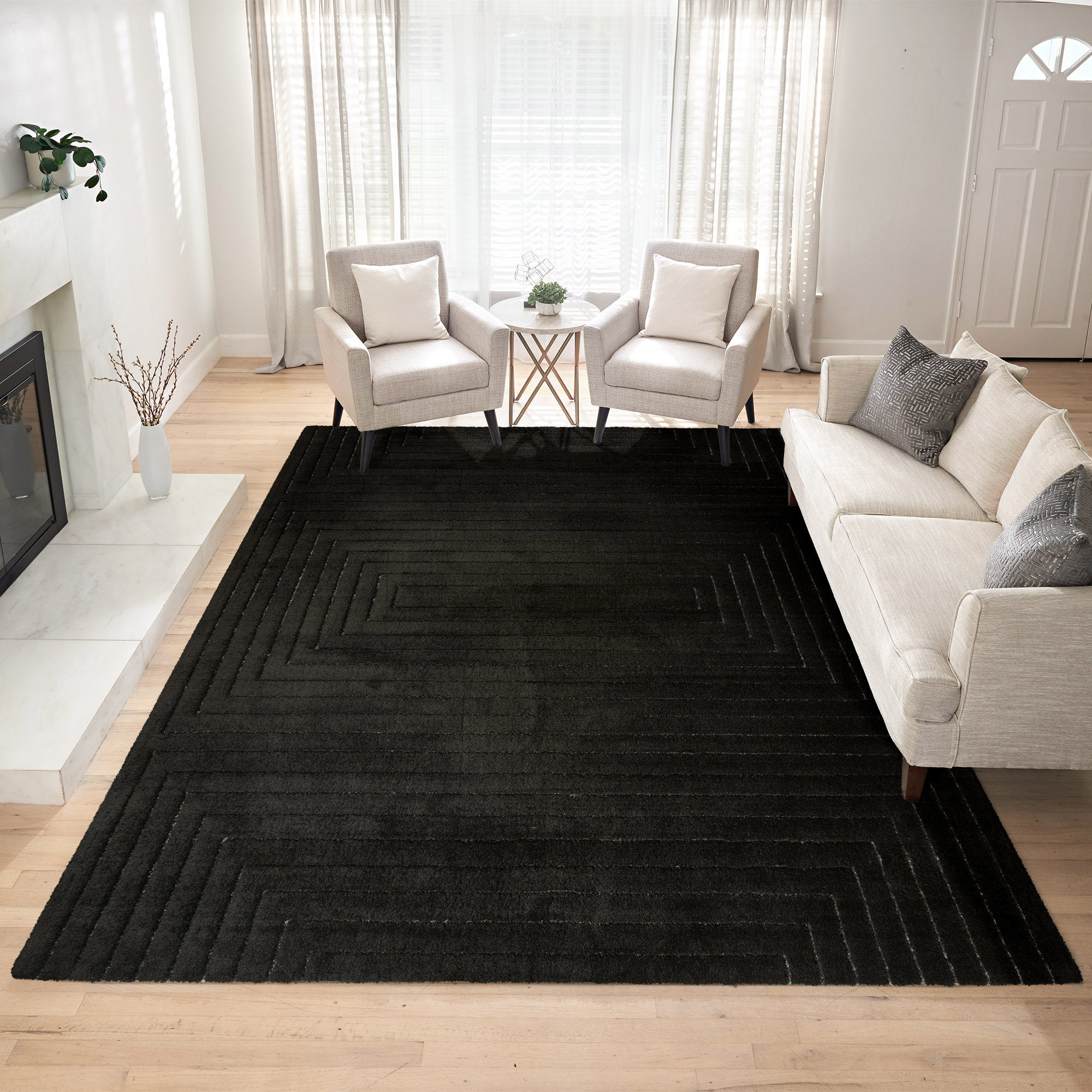 Gertmenian Plush Step Collection Antres Indoor Area Rug