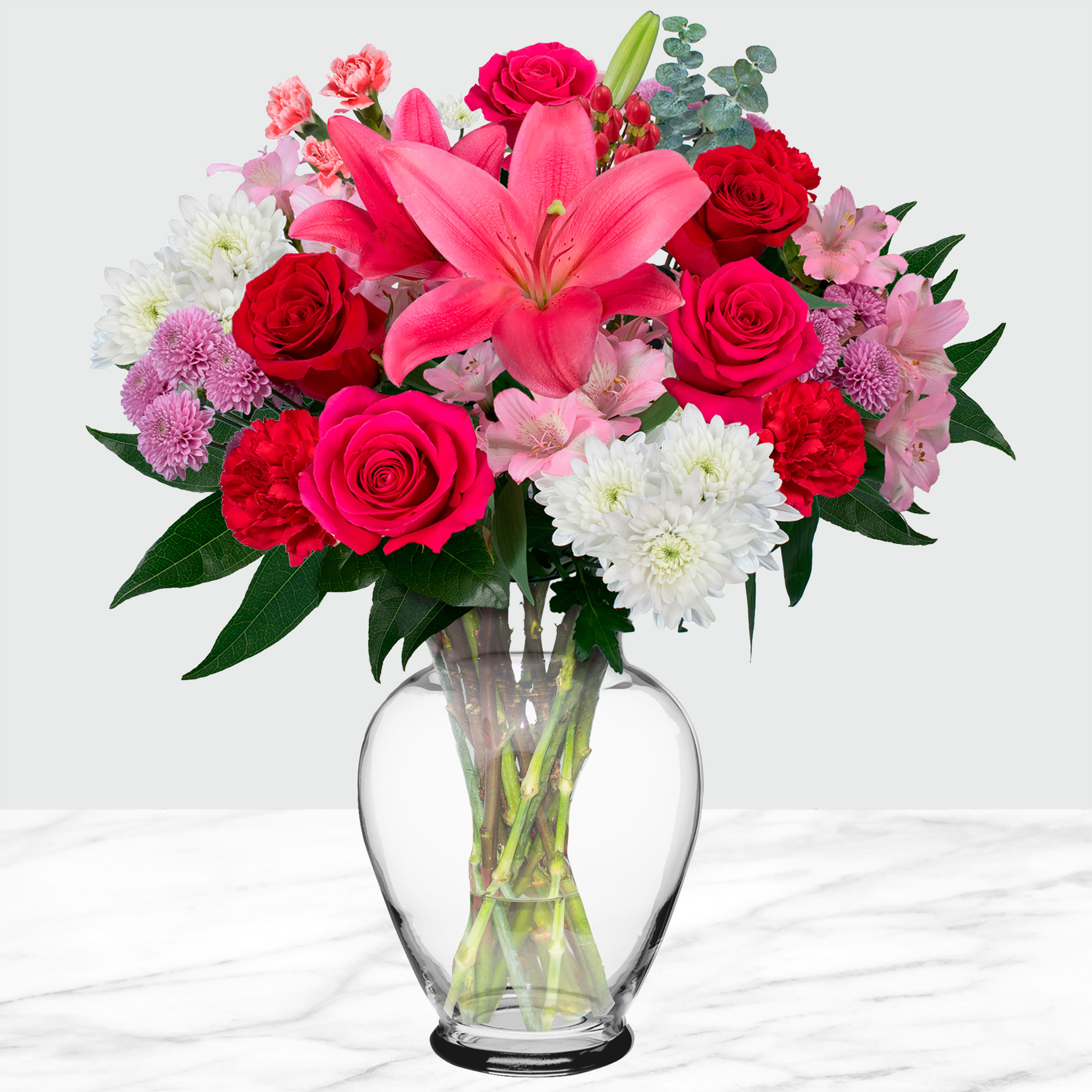 Pre-order Dream Date Fresh Cut Floral Arrangement  25-stems